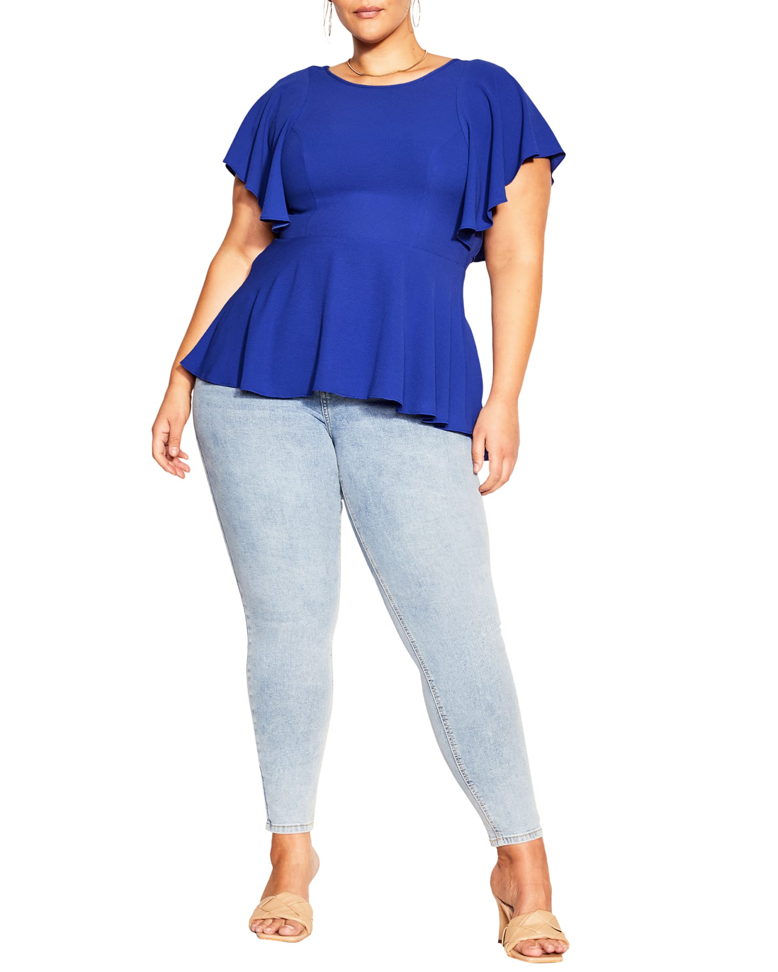 Royal Blue Tops For Women