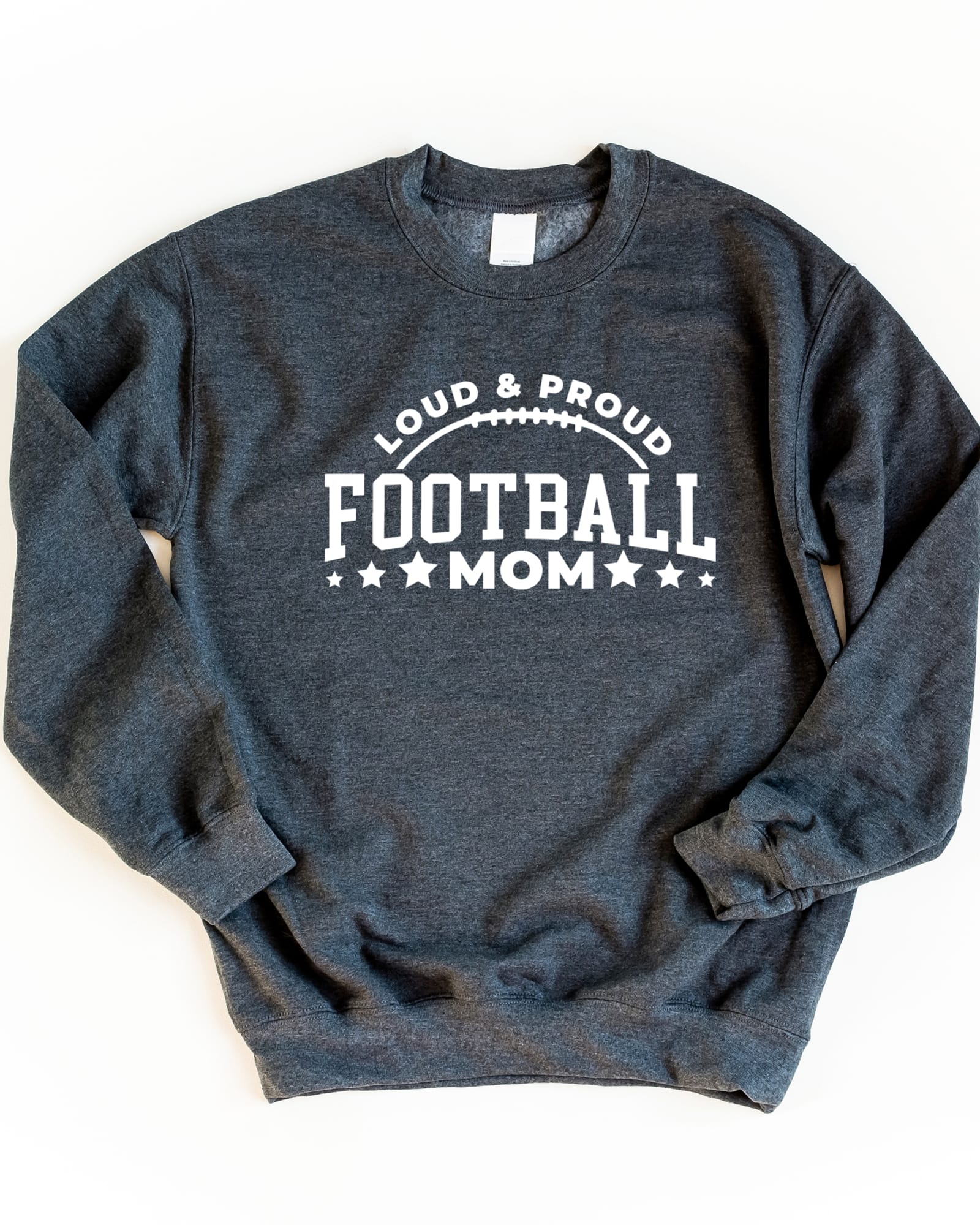 Proud Football Mom Graphic Sweatshirt | Hue