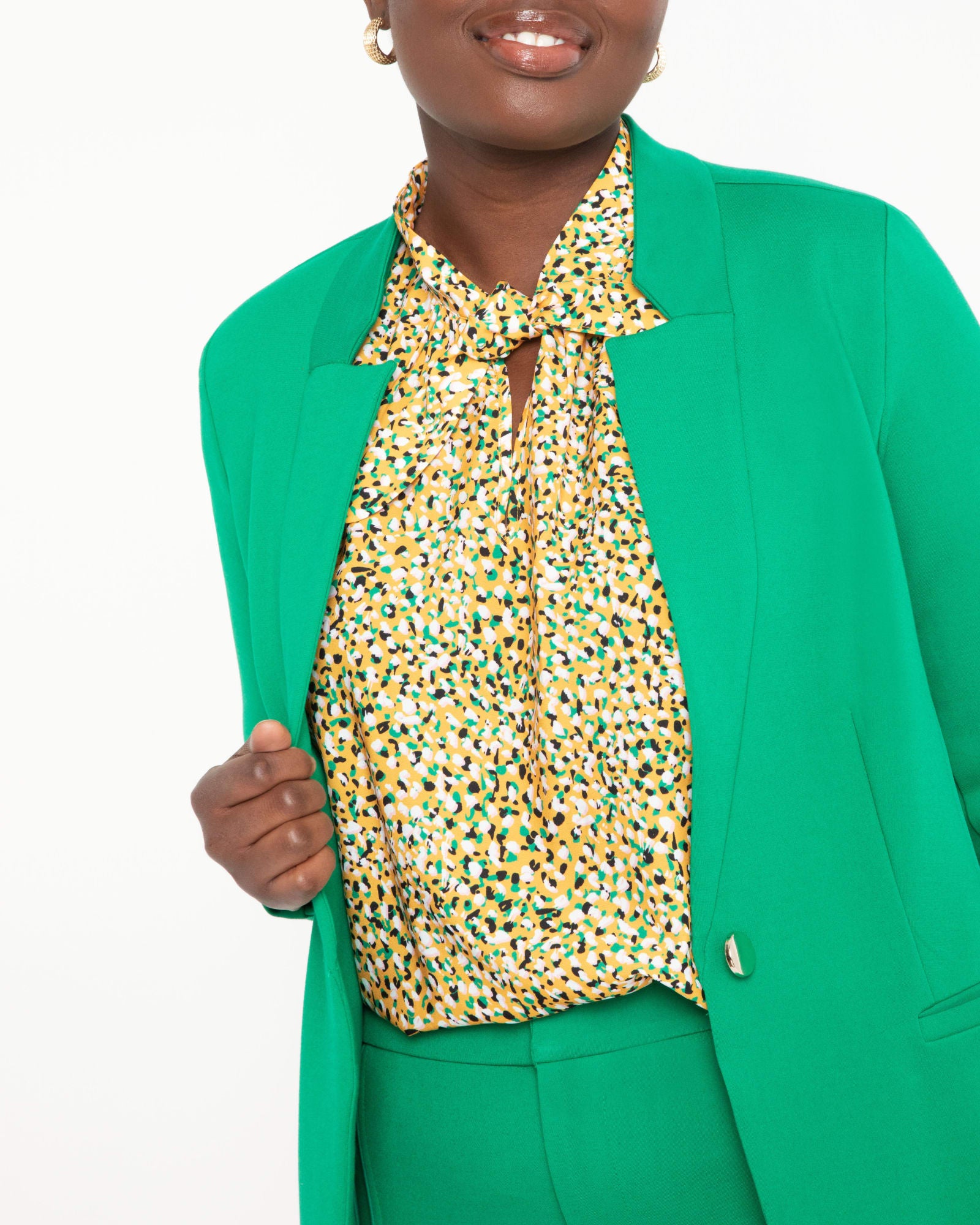 The Ultimate Stretch Suit Blazer | Vivid Emerald
