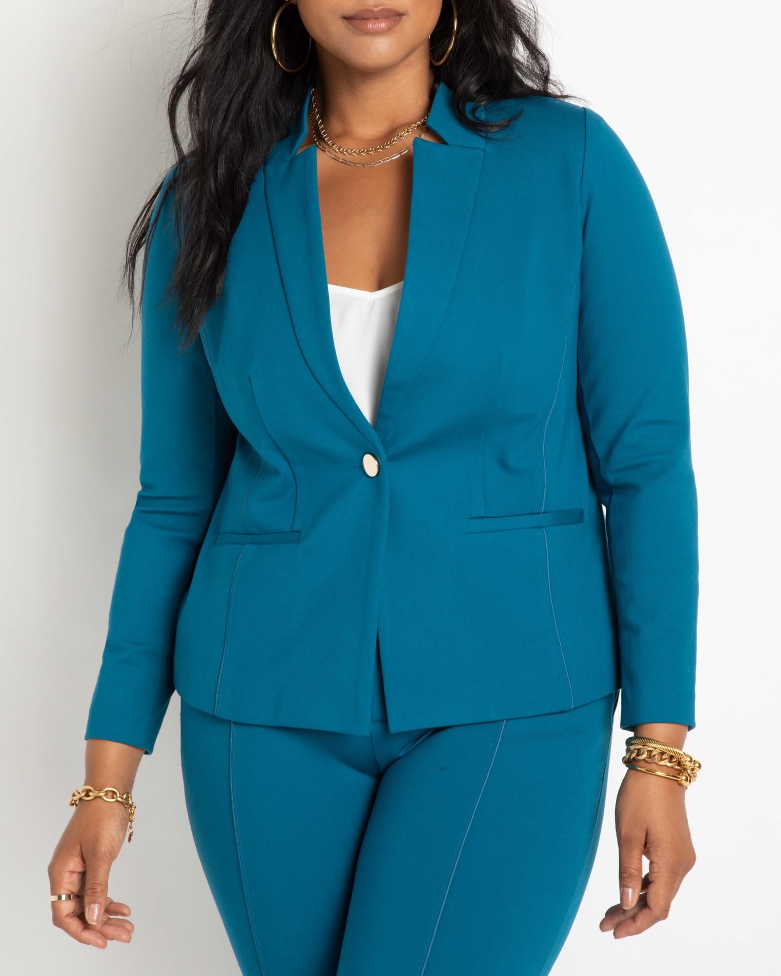 The Ultimate Stretch Suit Blazer | Moroccan Blue