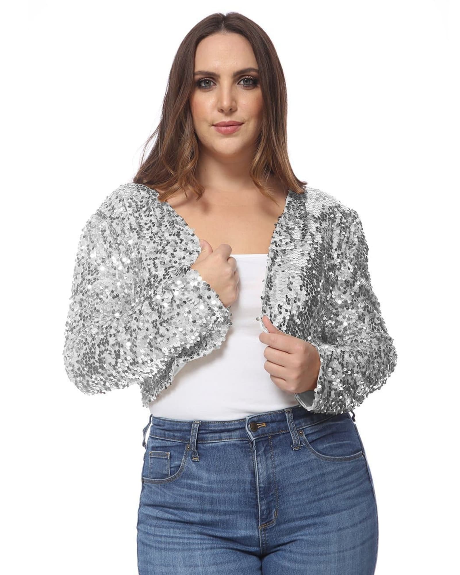 Anna-Kaci One-Shoulder Sequin Top, The Chicest Sequin Tops on ,  Because Everyone Could Use a Party Top