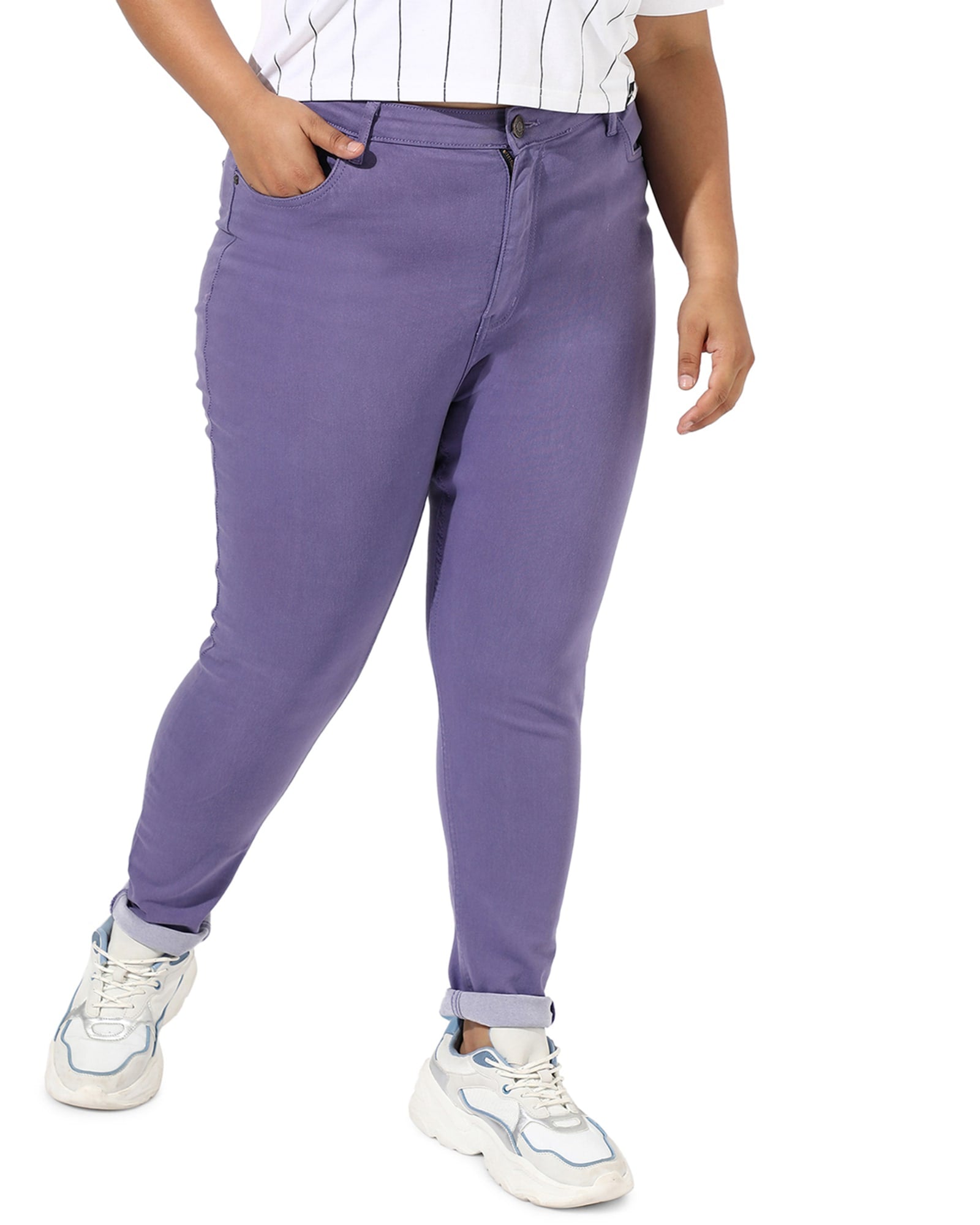 Lilac Skinny Jeans | Purple