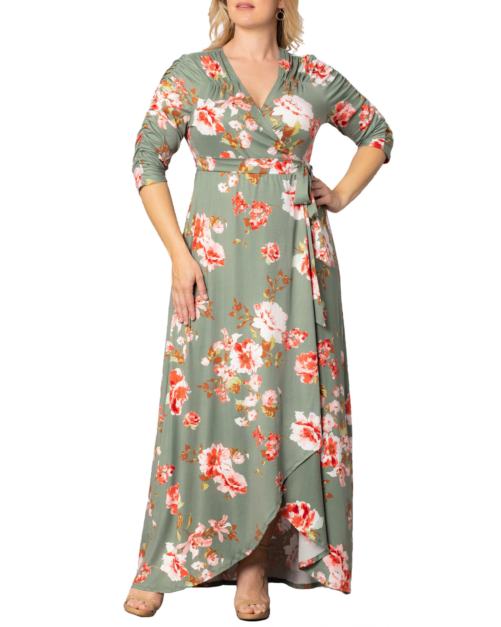 Meadow Dream Maxi Dress | SAGE GARDEN PRINT
