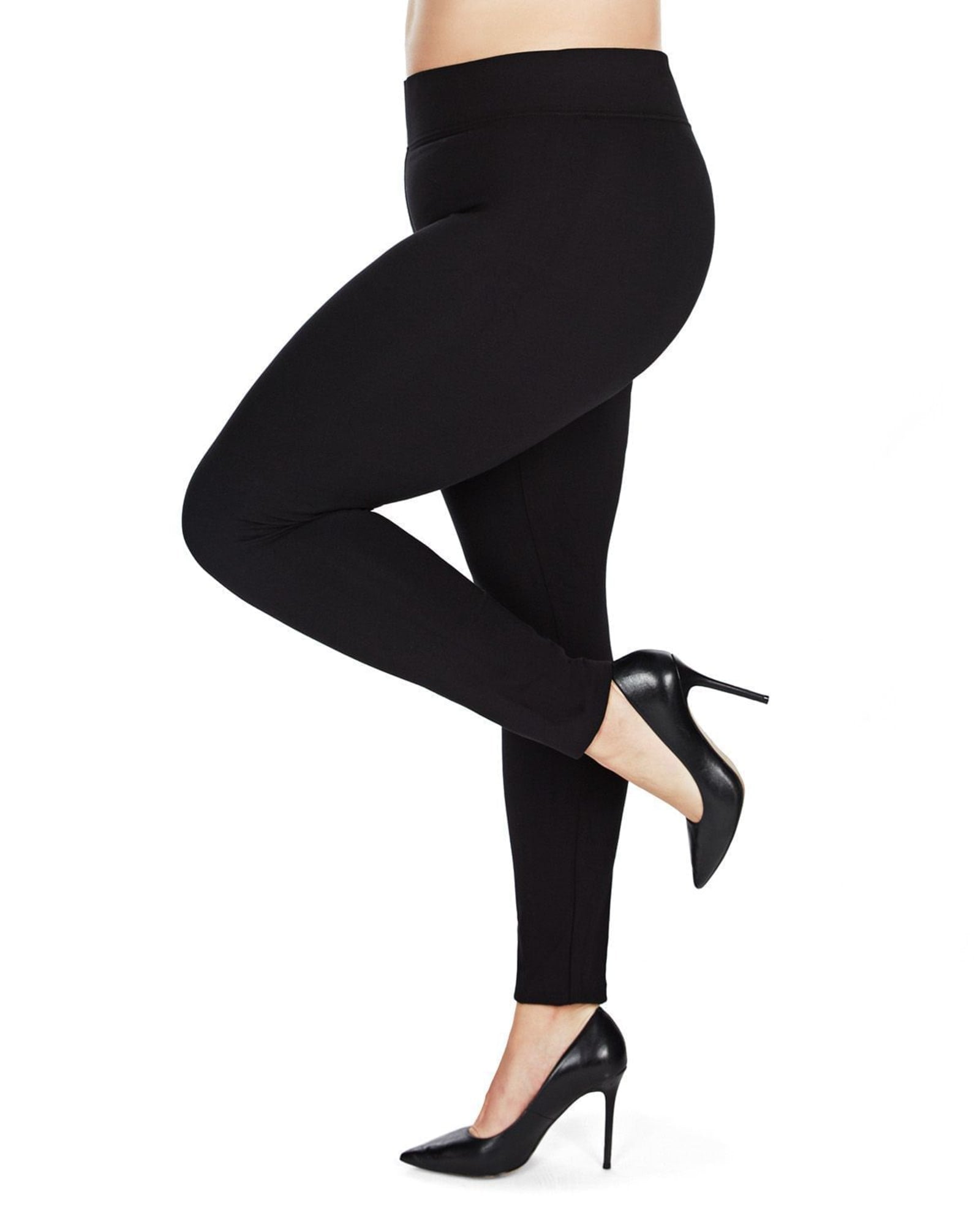 HDE Women's Plus Size Yoga Pants High Waisted Wide Leg Leggings Dark Green  2X 