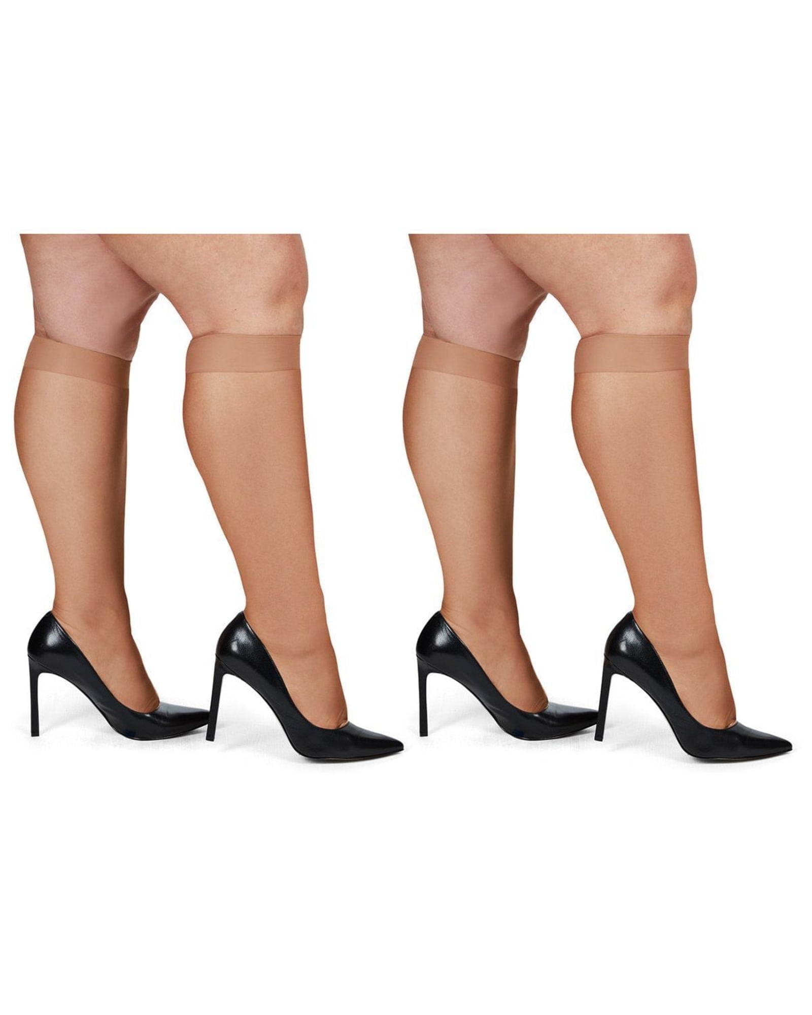 Hanes 1 Pair Style Essentials Plus Size Body Shaper Pantyhose Size 1X/2X/3X/ 4X