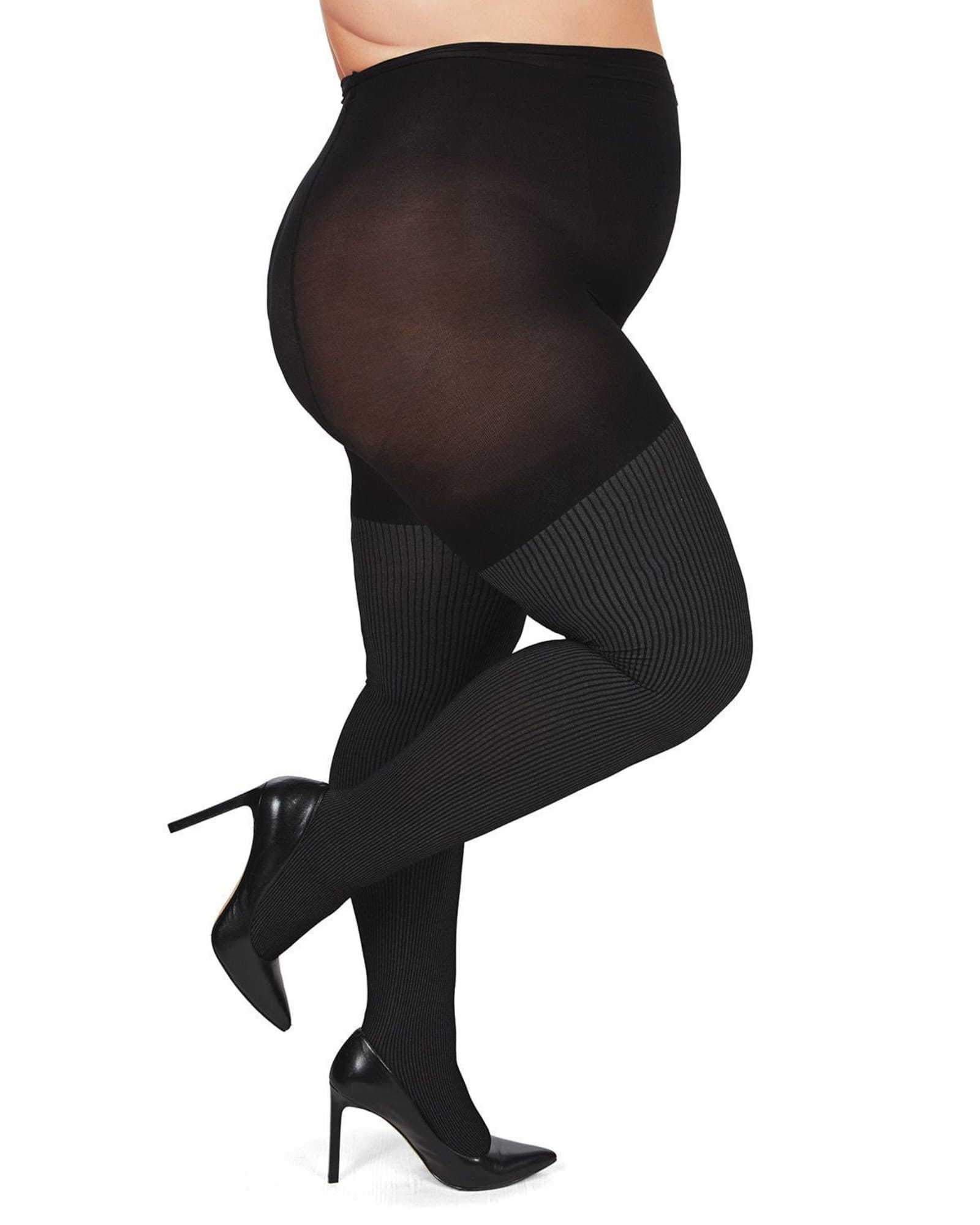 Plus Size Opaque Tights