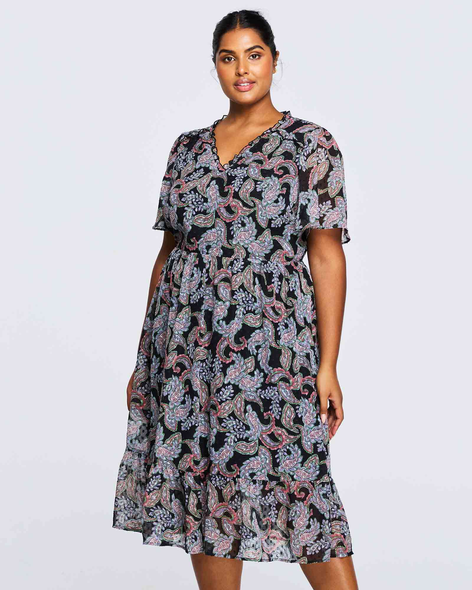 Maya Paisley Dress | Print