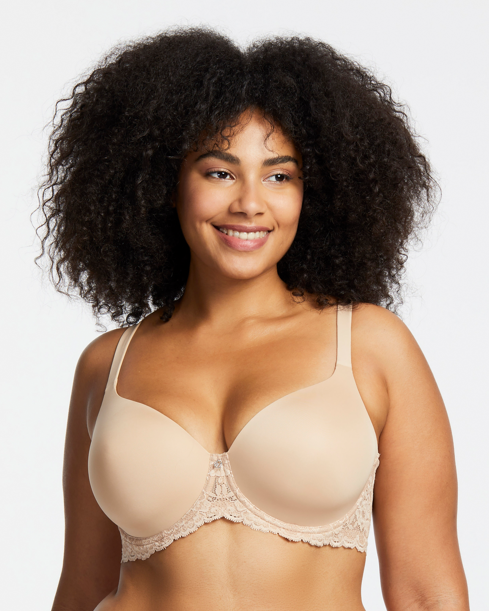 Pure Full Coverage Cup Bra | Sand