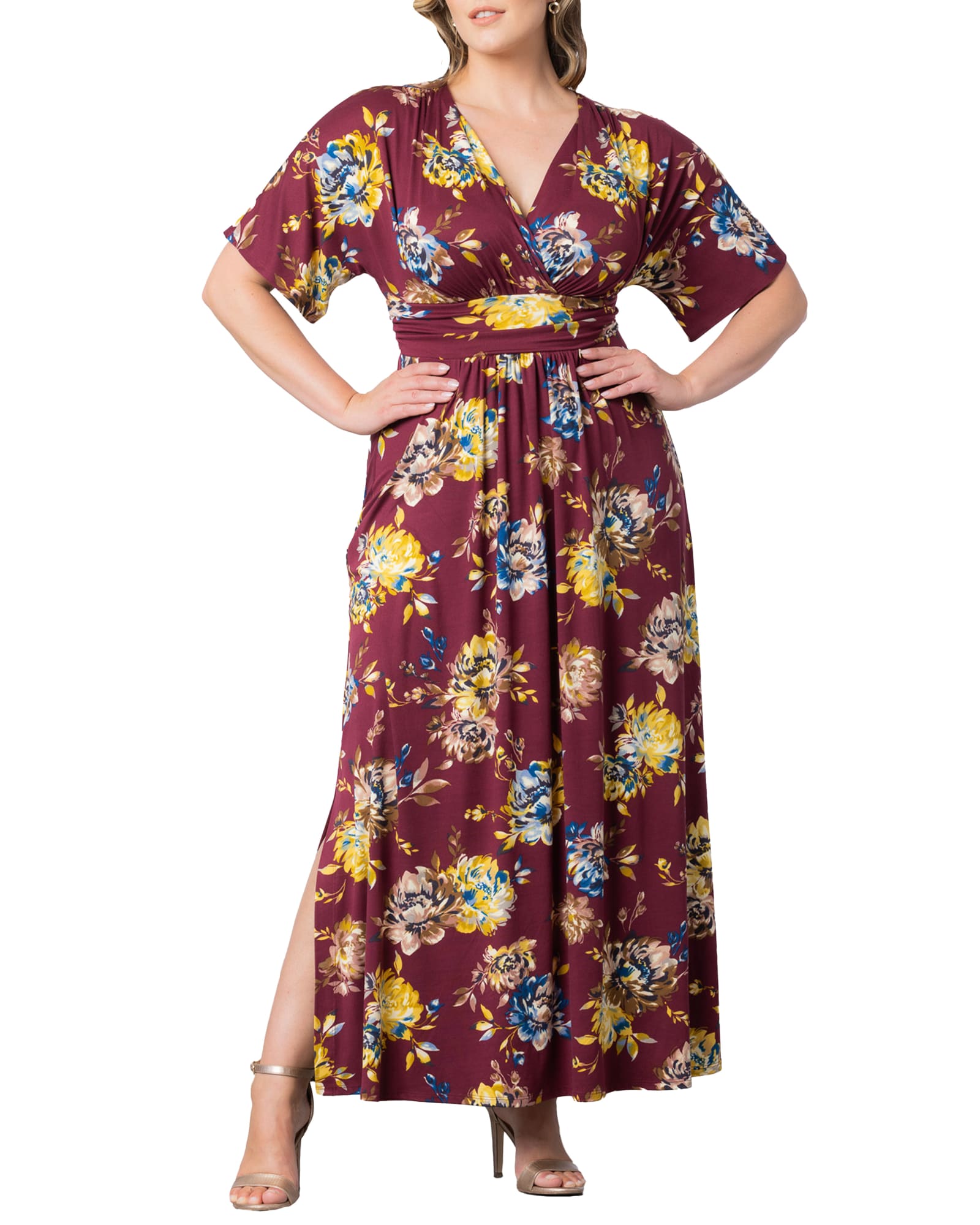 Amber Maxi Dress | BORDEAUX BLOOMS