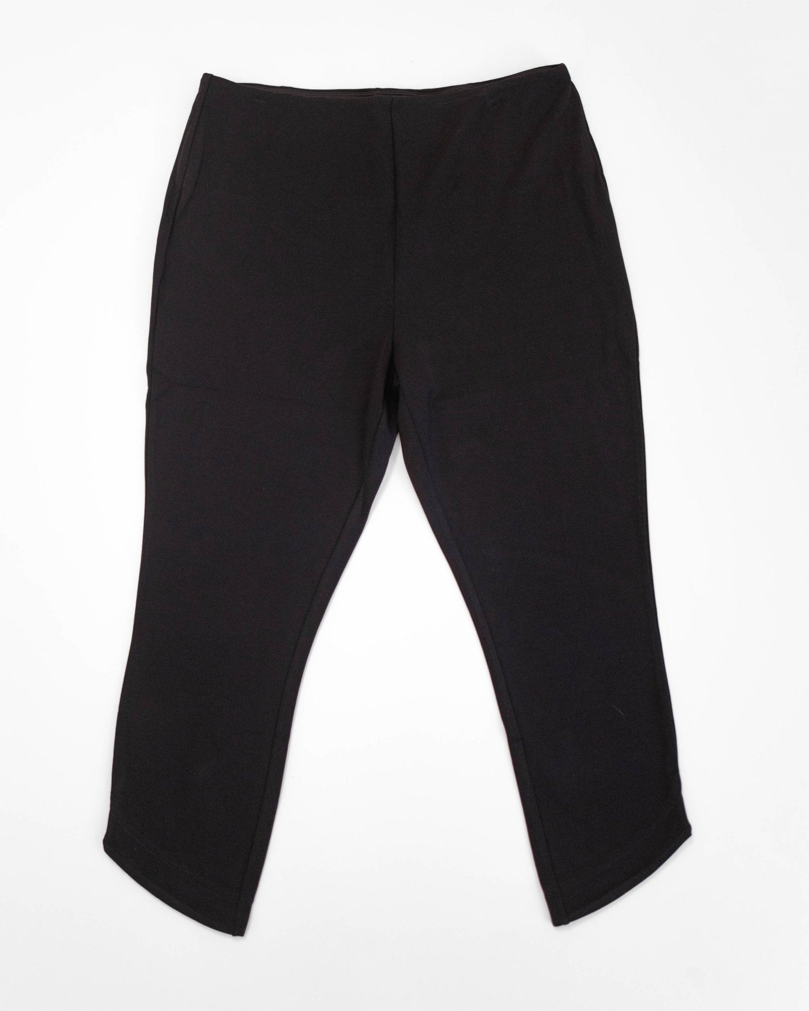 Slimming Black Cropped Legging