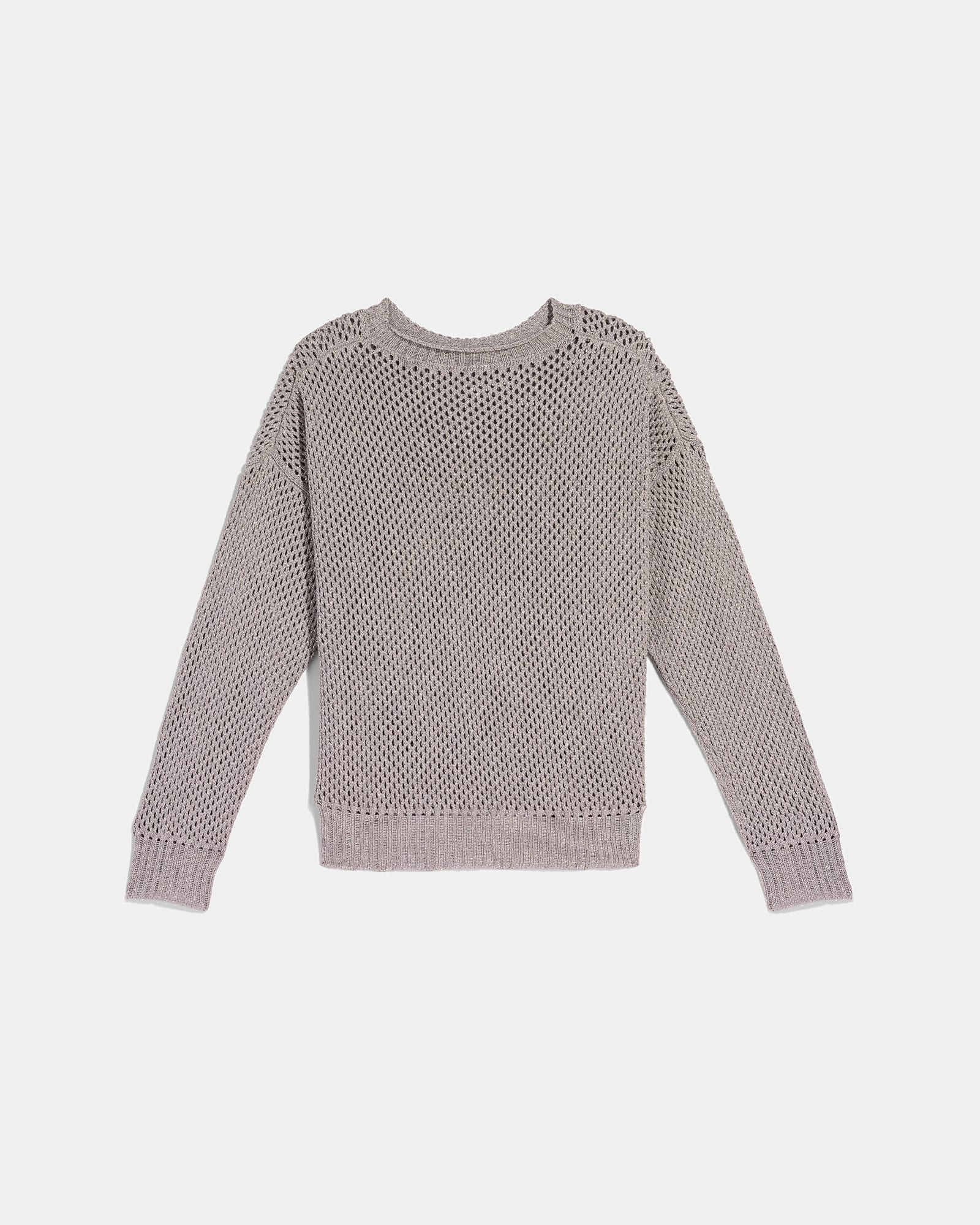 Metallic Sweater | Metallic Silver