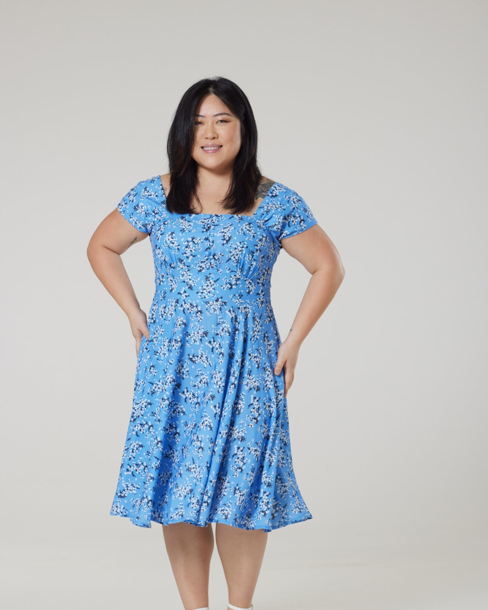 Idda Dress | Cornflower Blue