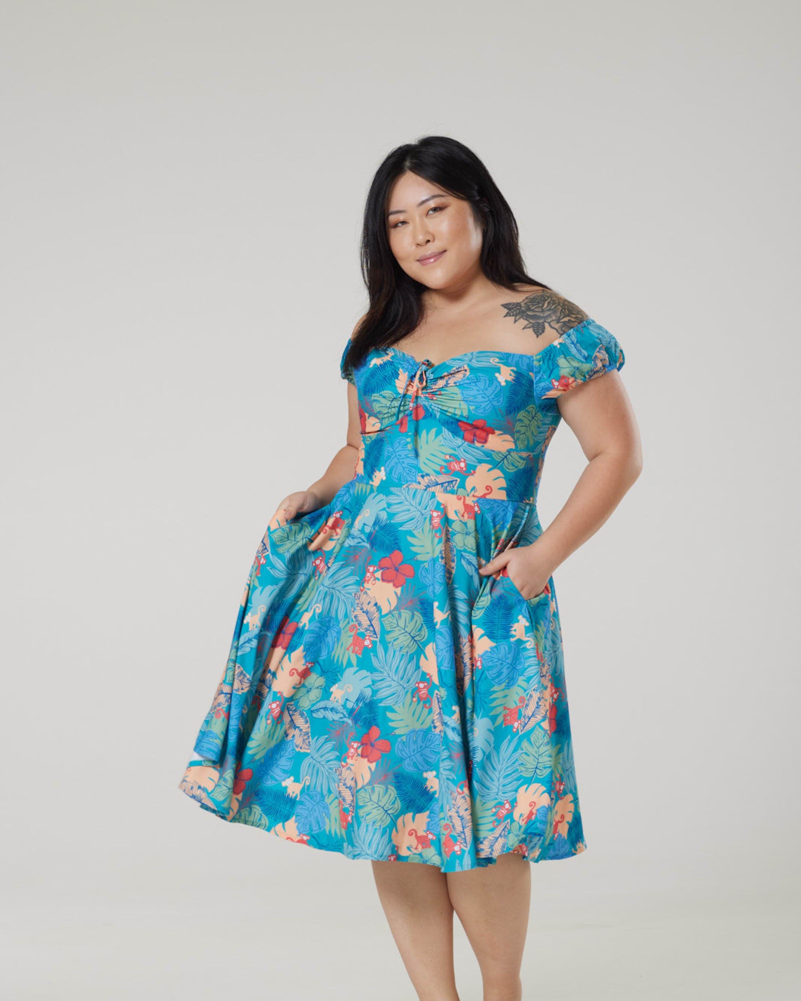 Maddie Dress | Light Blue