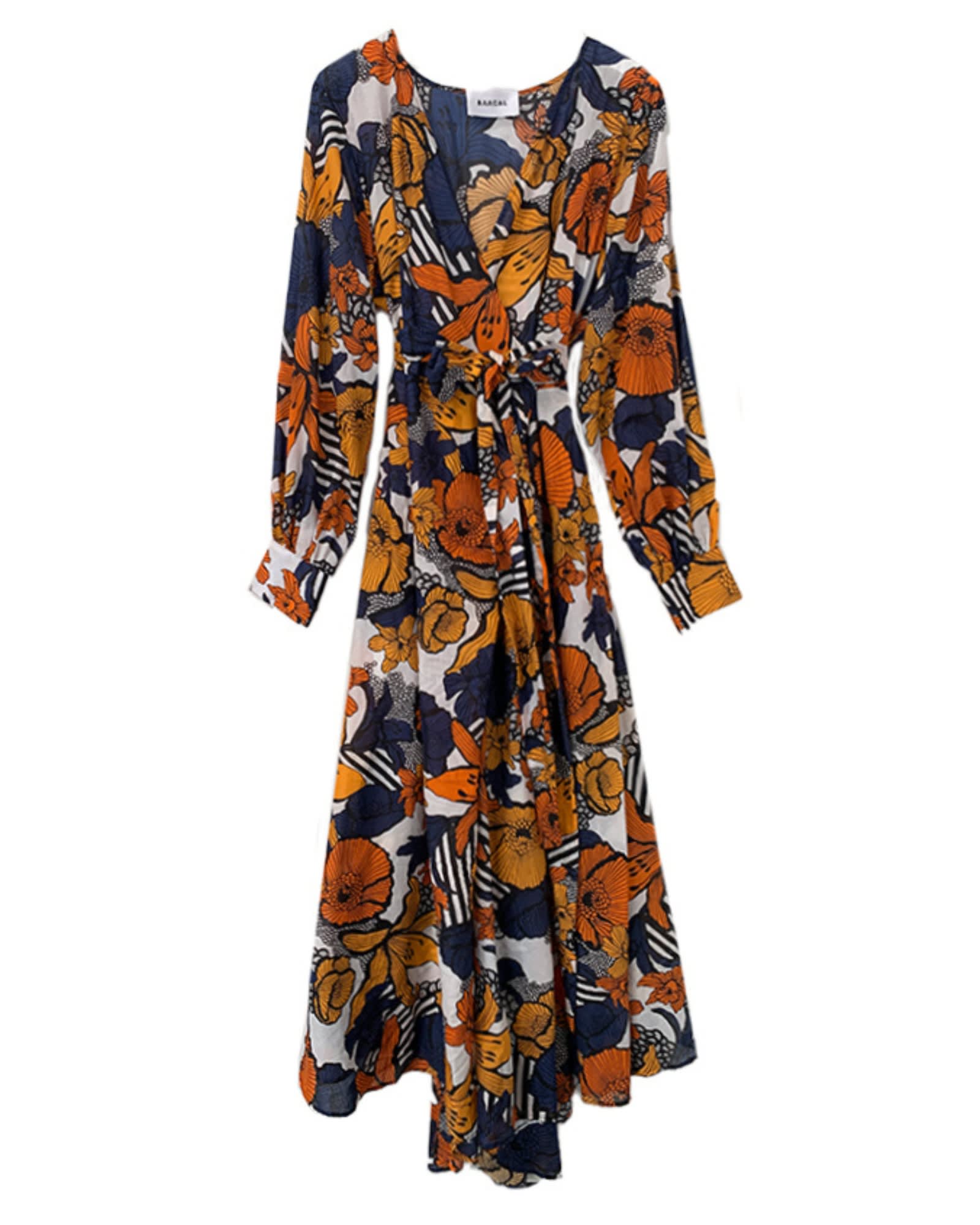 The Marigold Wrap Dress | Marigold Print
