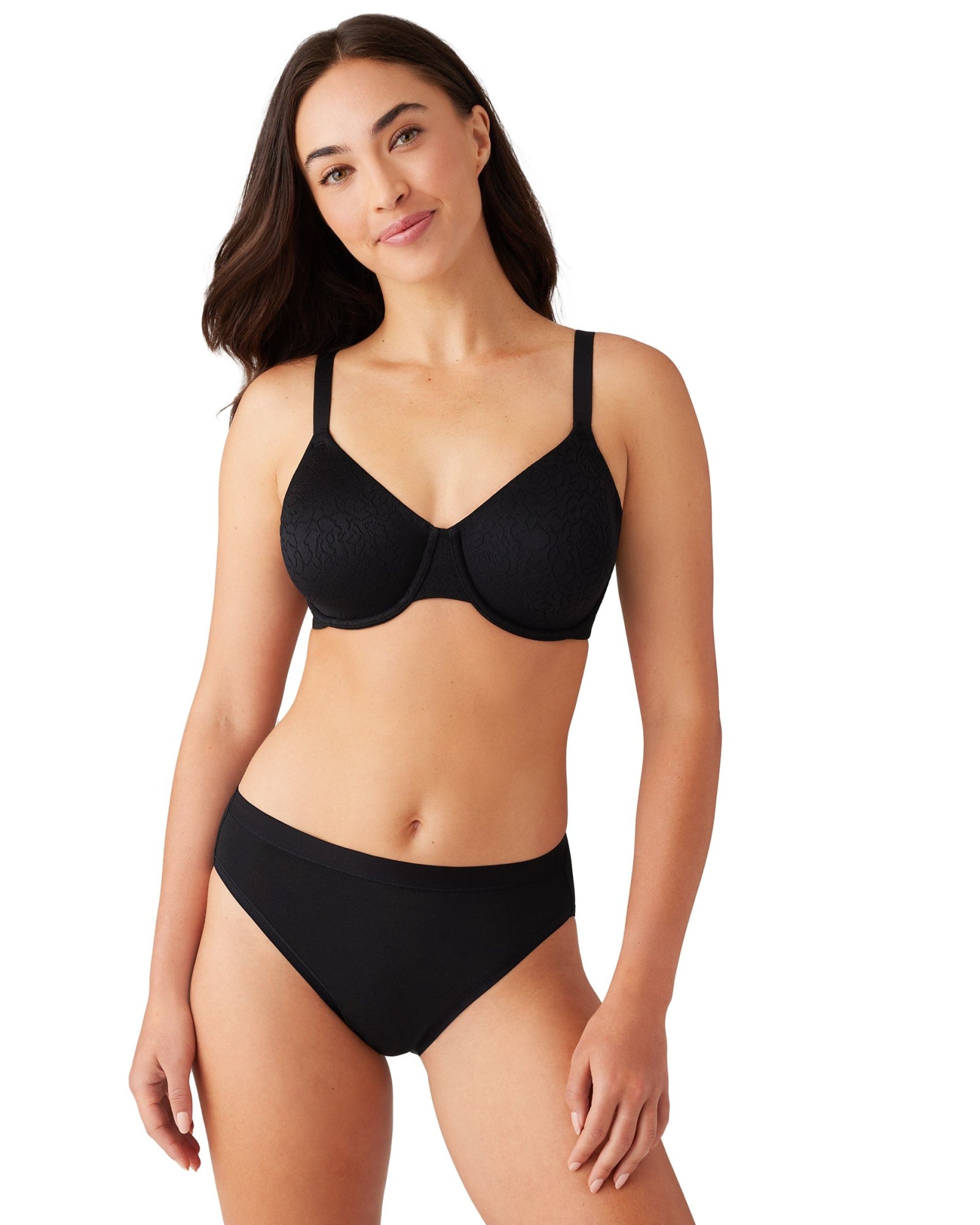 Sachi Plunge Black Bra- The Rack Shack