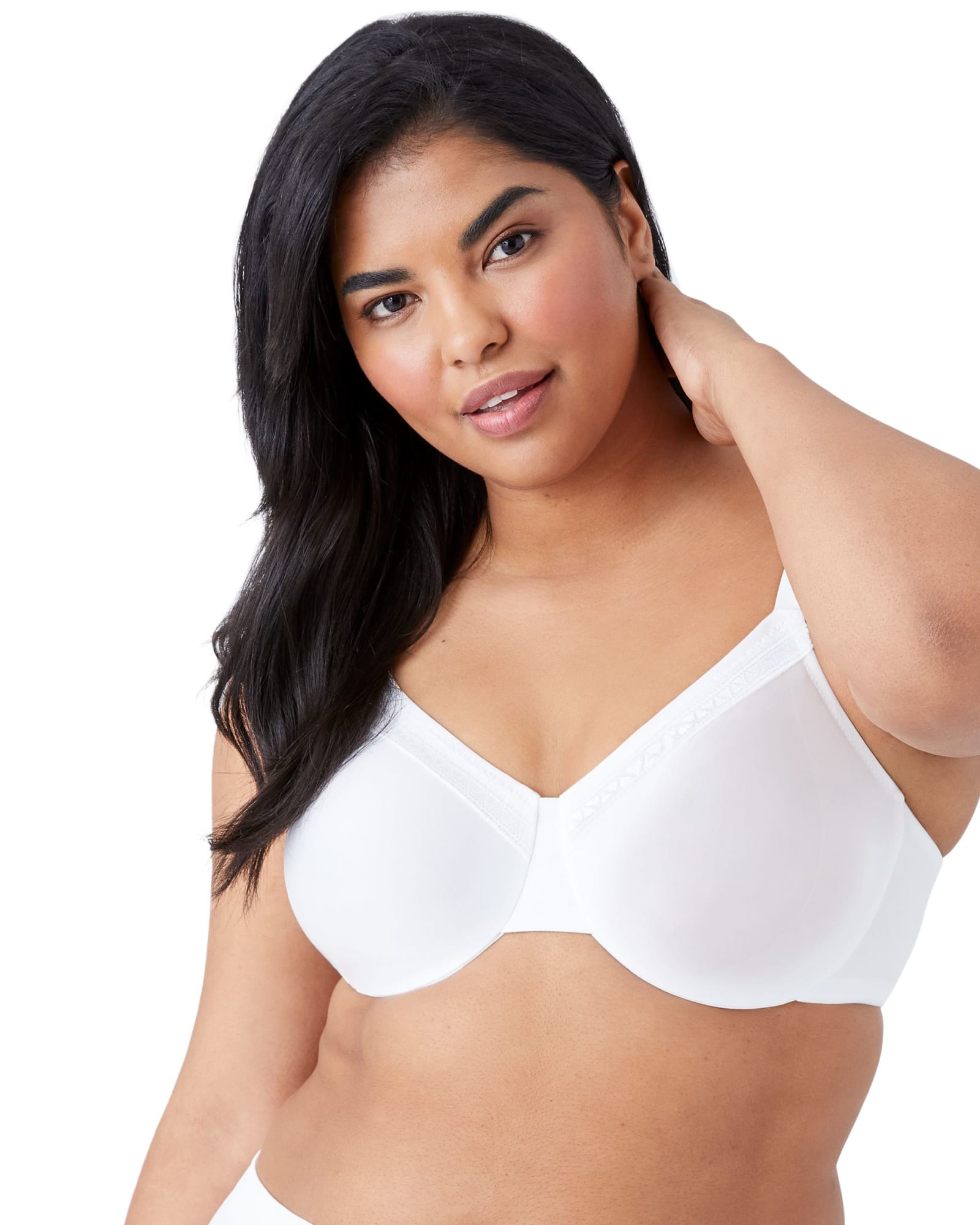 LOSHA COTTON DOUBLE LAYERED ENCIRCLE BRA-WHITE – Losha