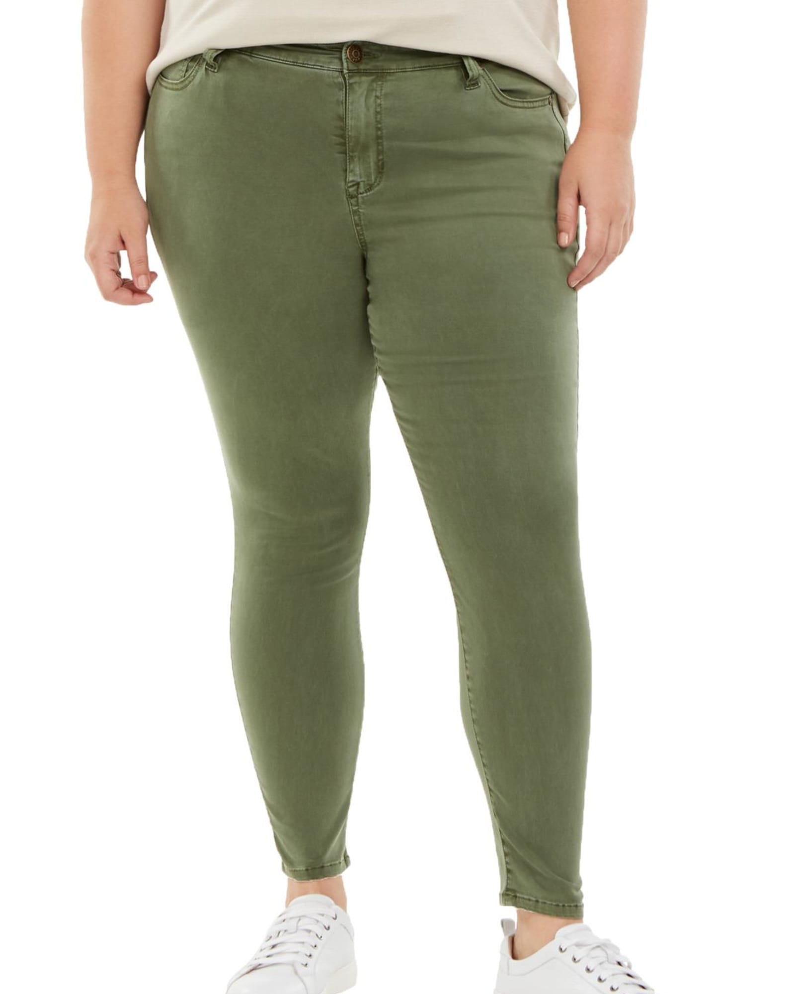 Plus Size Green Pants For Women