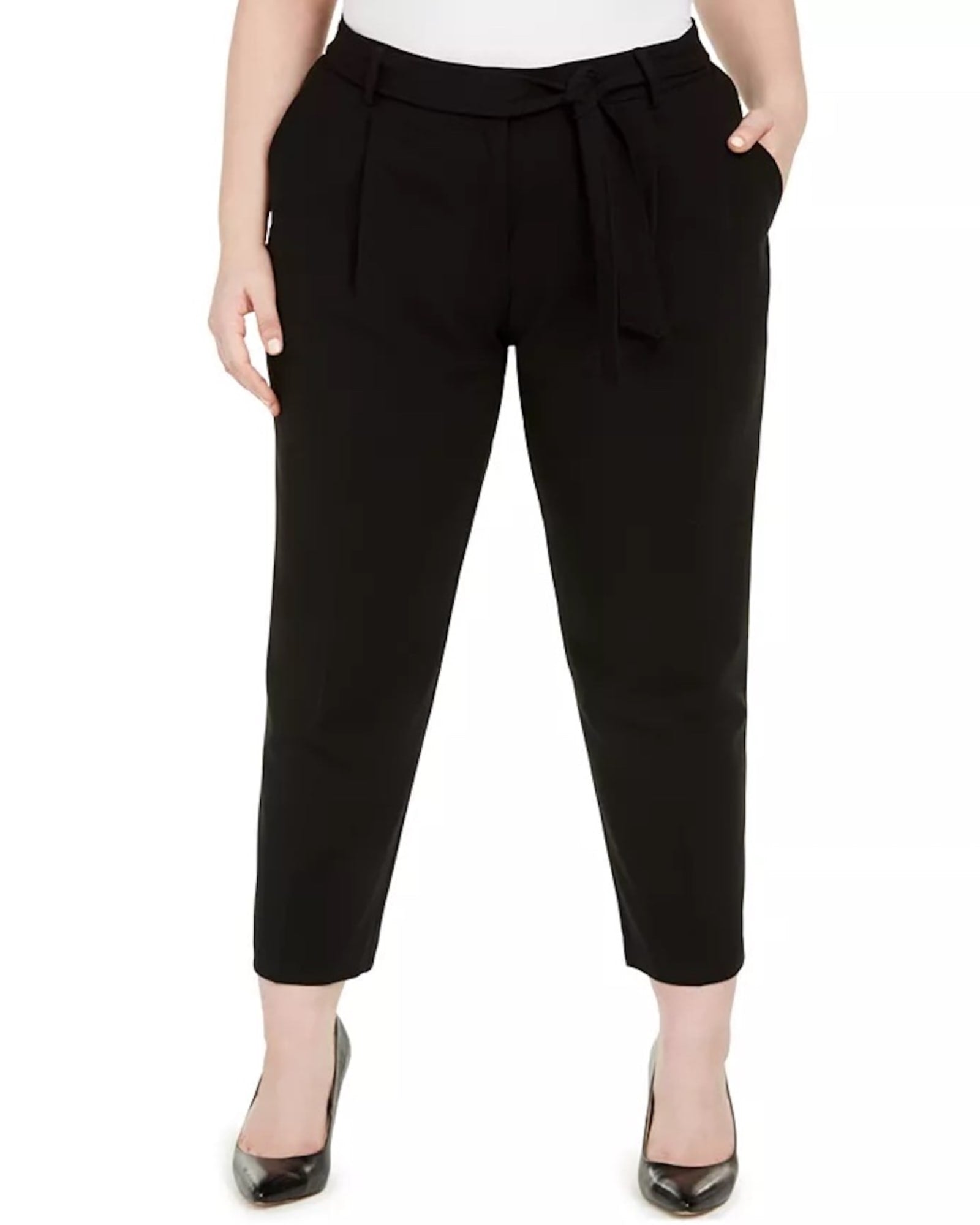 Calvin Klein Wide-leg Sailor Pants in Black