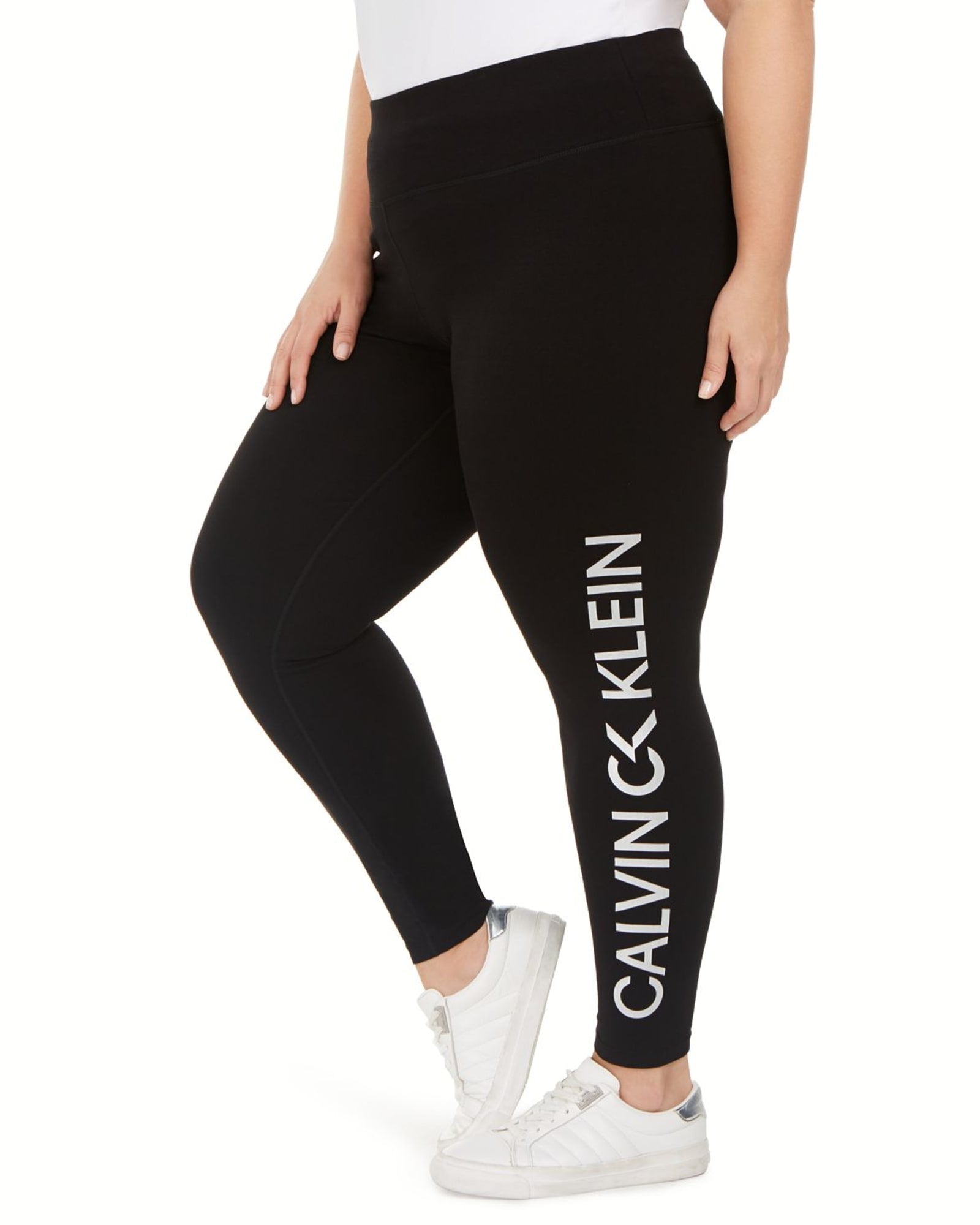 Calvin Klein Performance High Waist Logo Leggings | Pants for women, Calvin  klein pants, High waisted