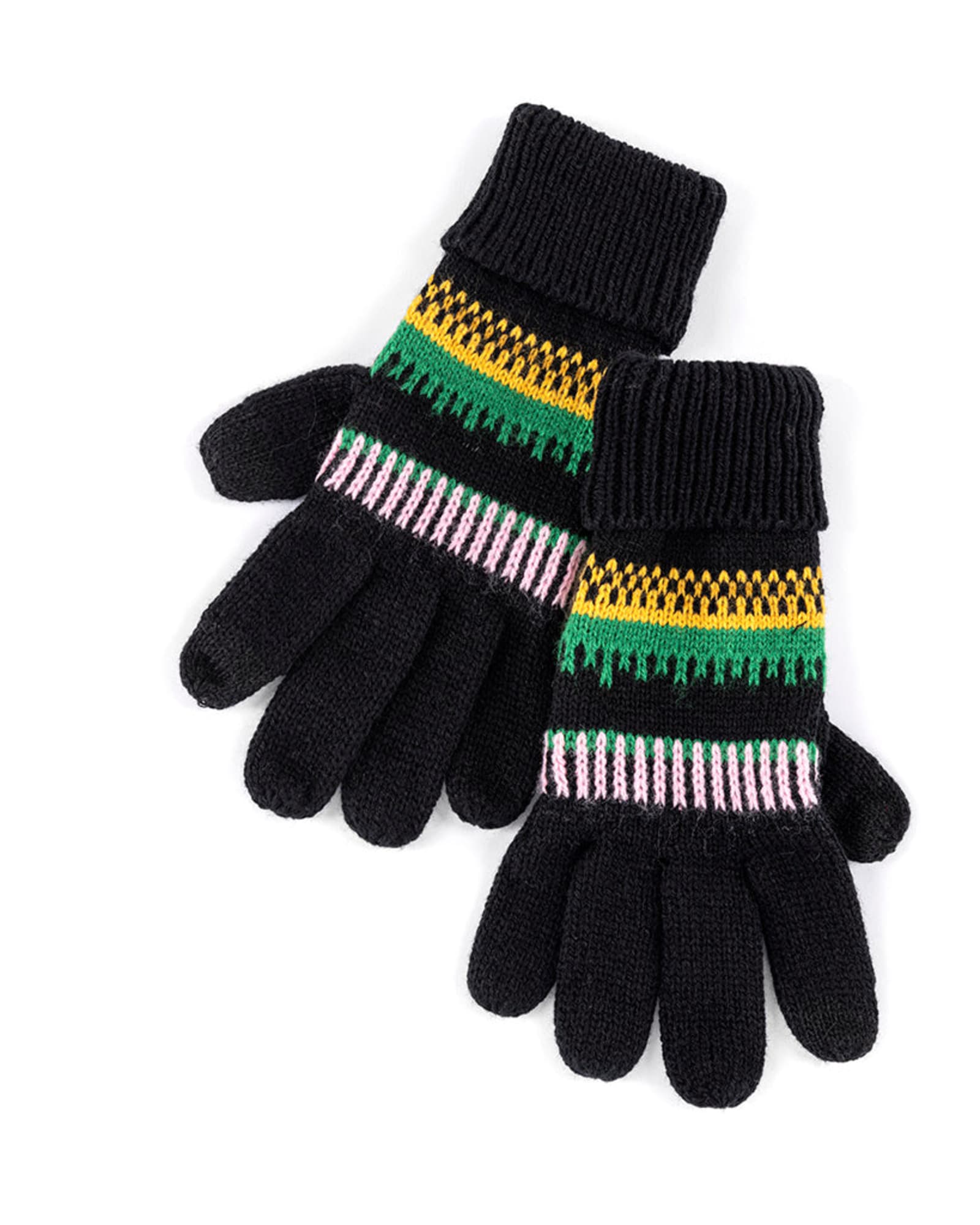 Vaughn Winter Knit Touchscreen Gloves | Black