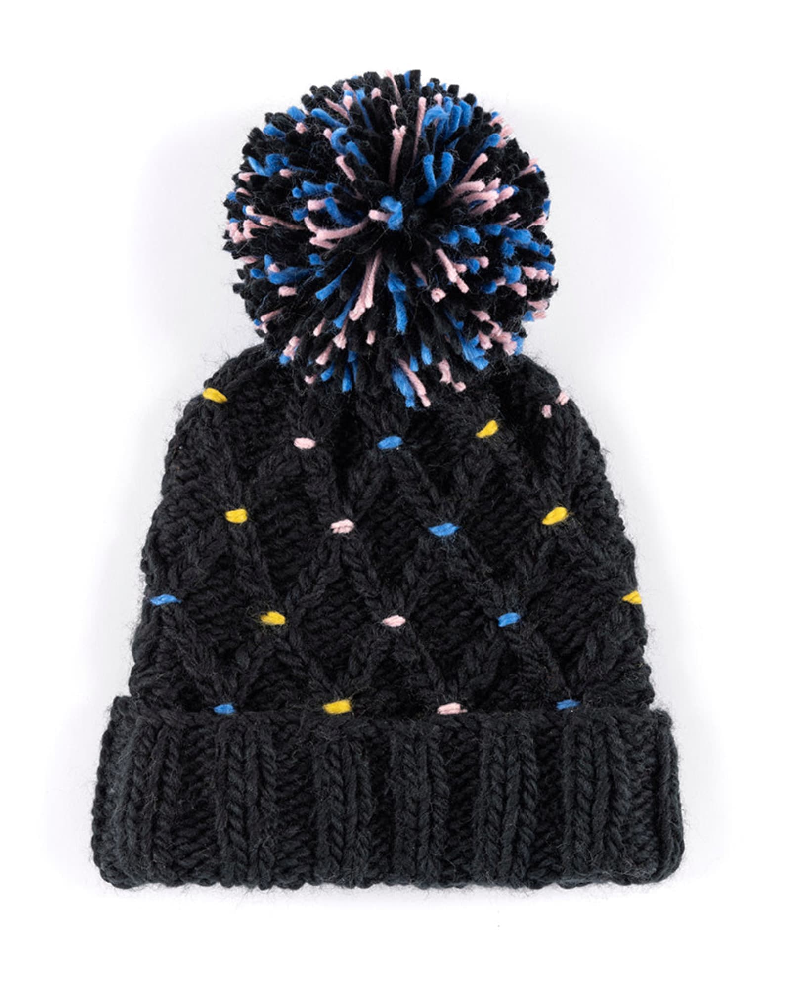 Lisle Winter Knit Hat/Beanie | Black