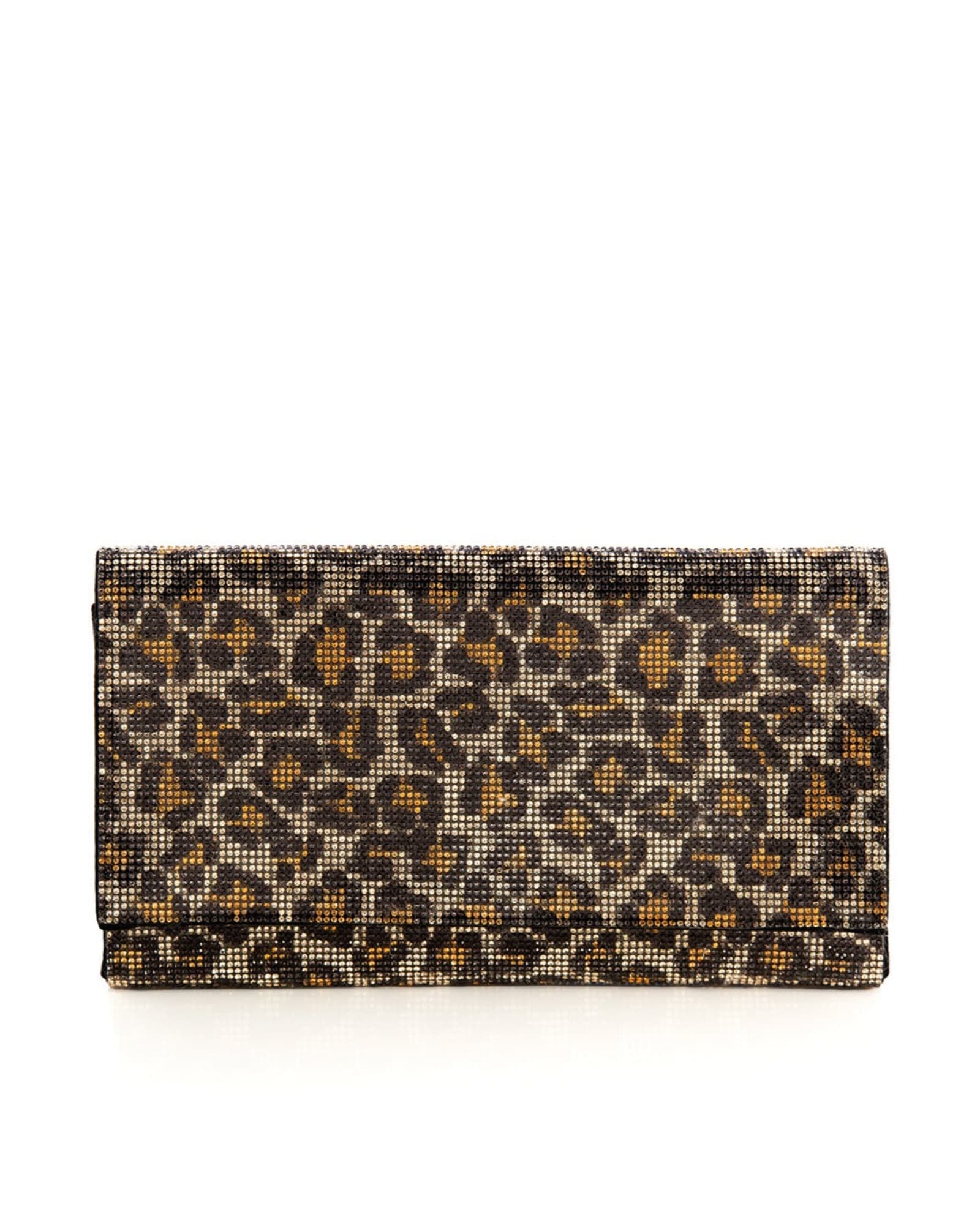 Kass Leopard Clutch | Multicolored