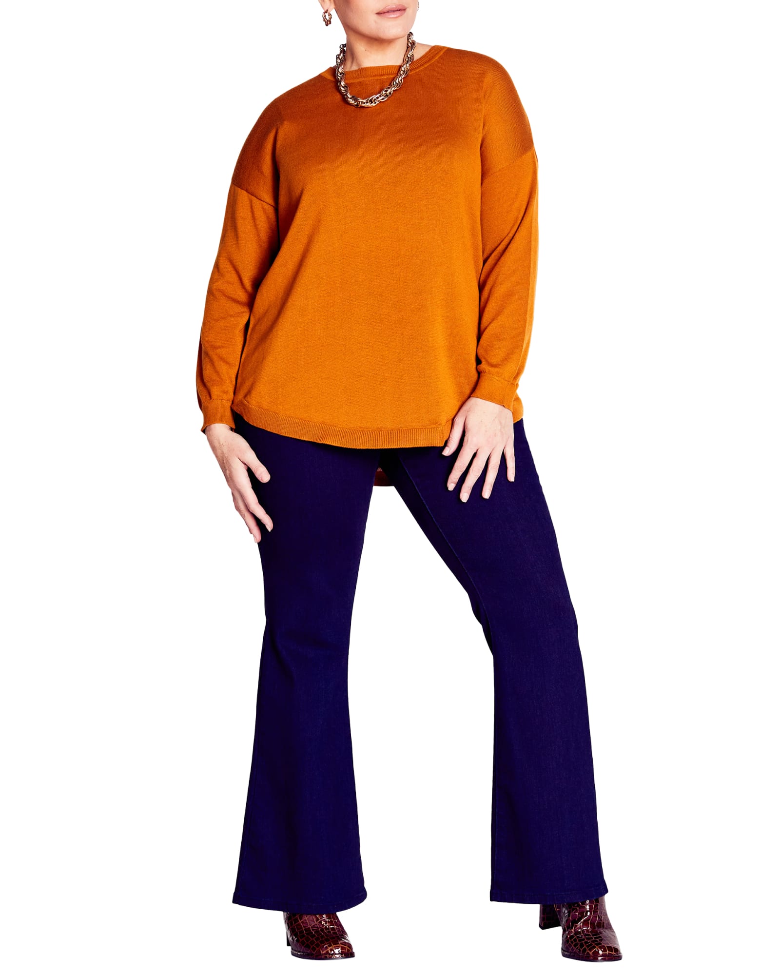 Tully Sweater | Saffron