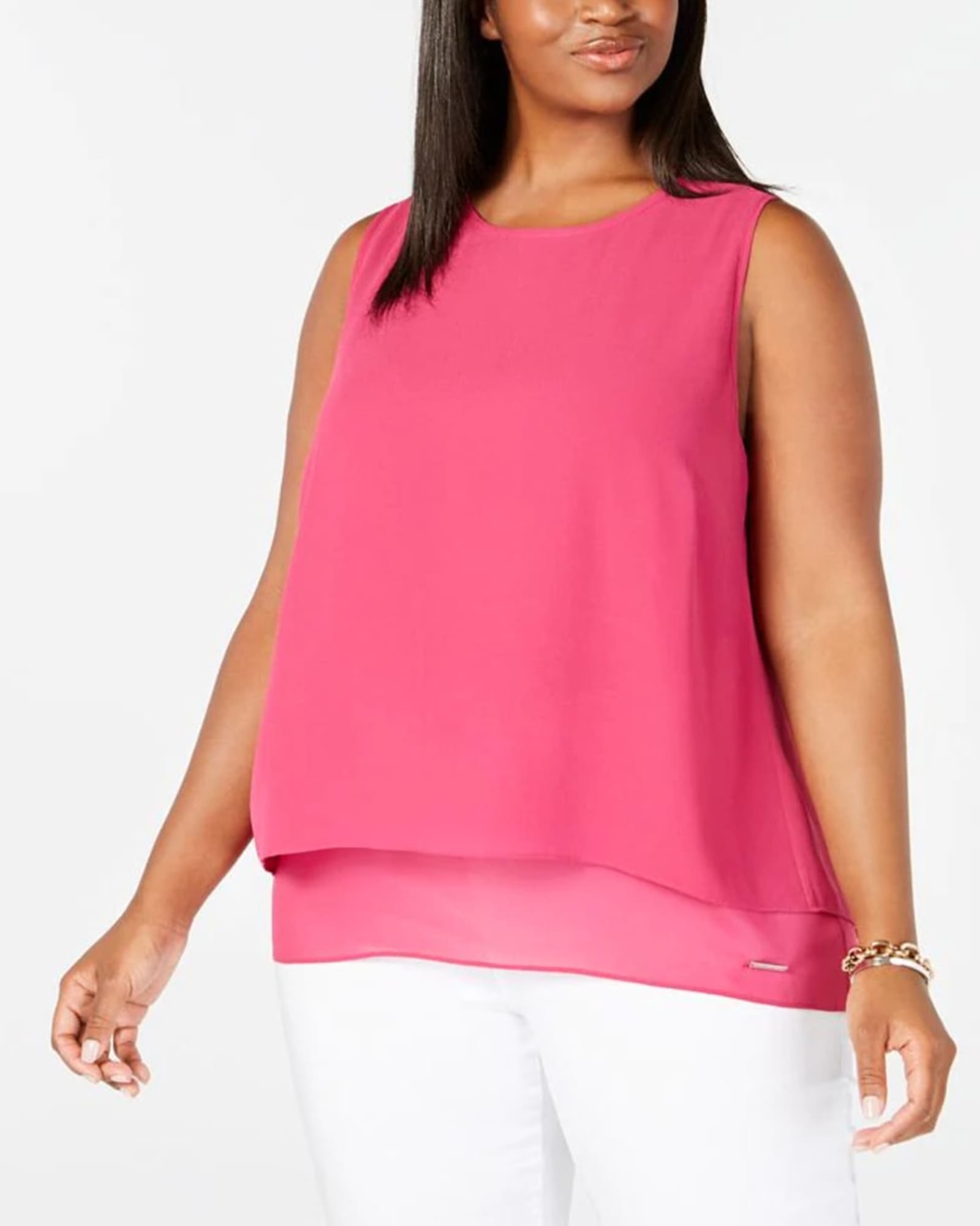 Plus Size Polyester Tops