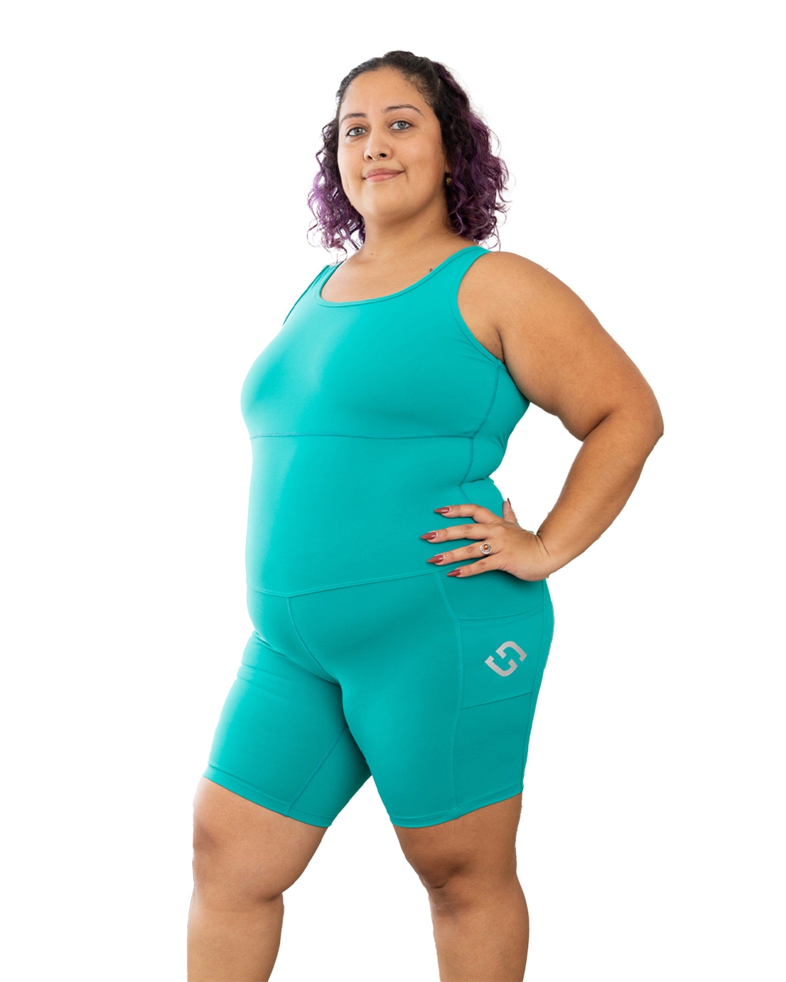 Plus size women's bodysuits with pockets – Superfit Hero