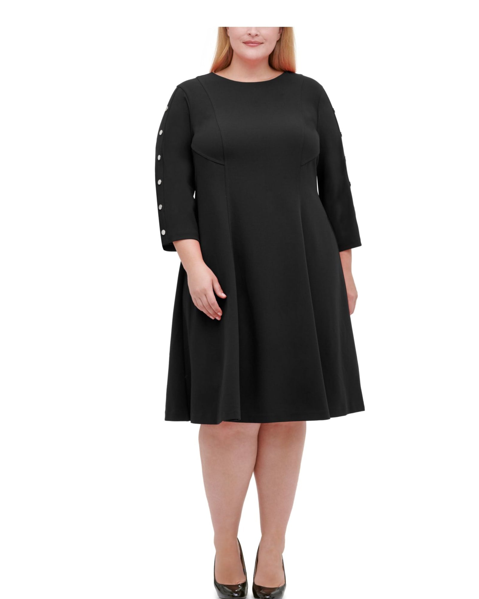 Plus Size Knee Length Dresses