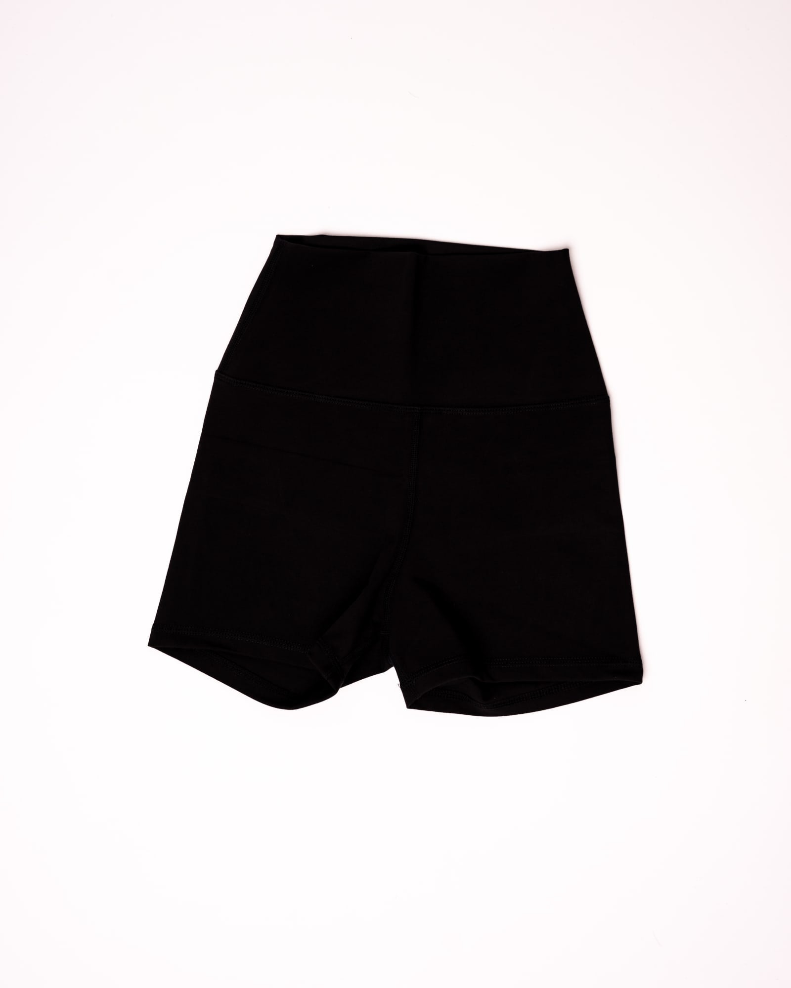 High Waisted Short Shorts | Black