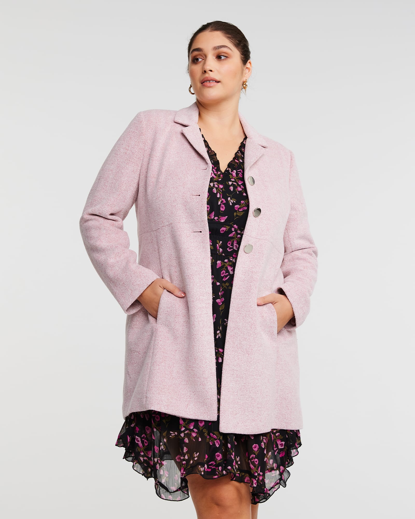 Pink Coat For Women