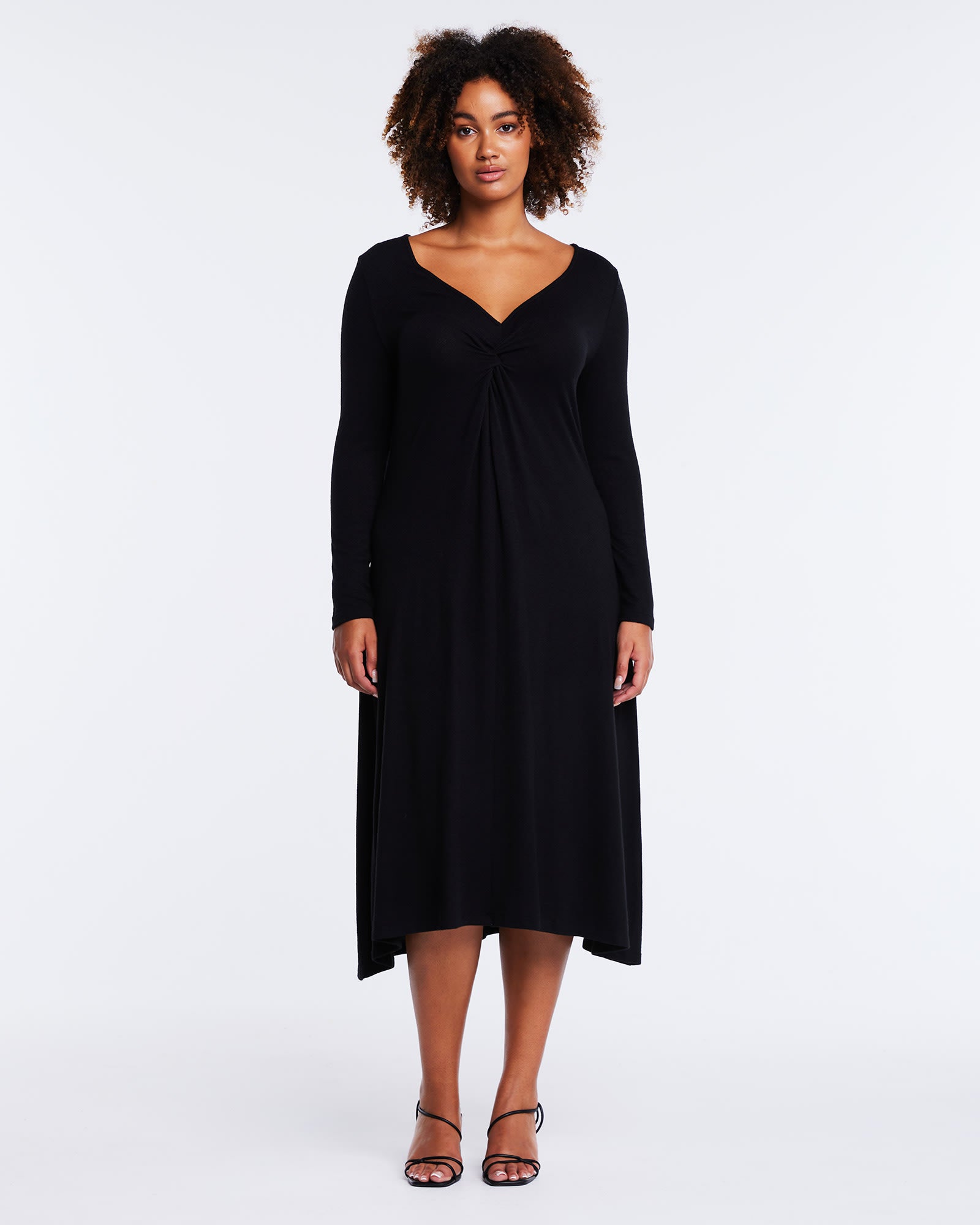 Florentine Knit Dress | Black