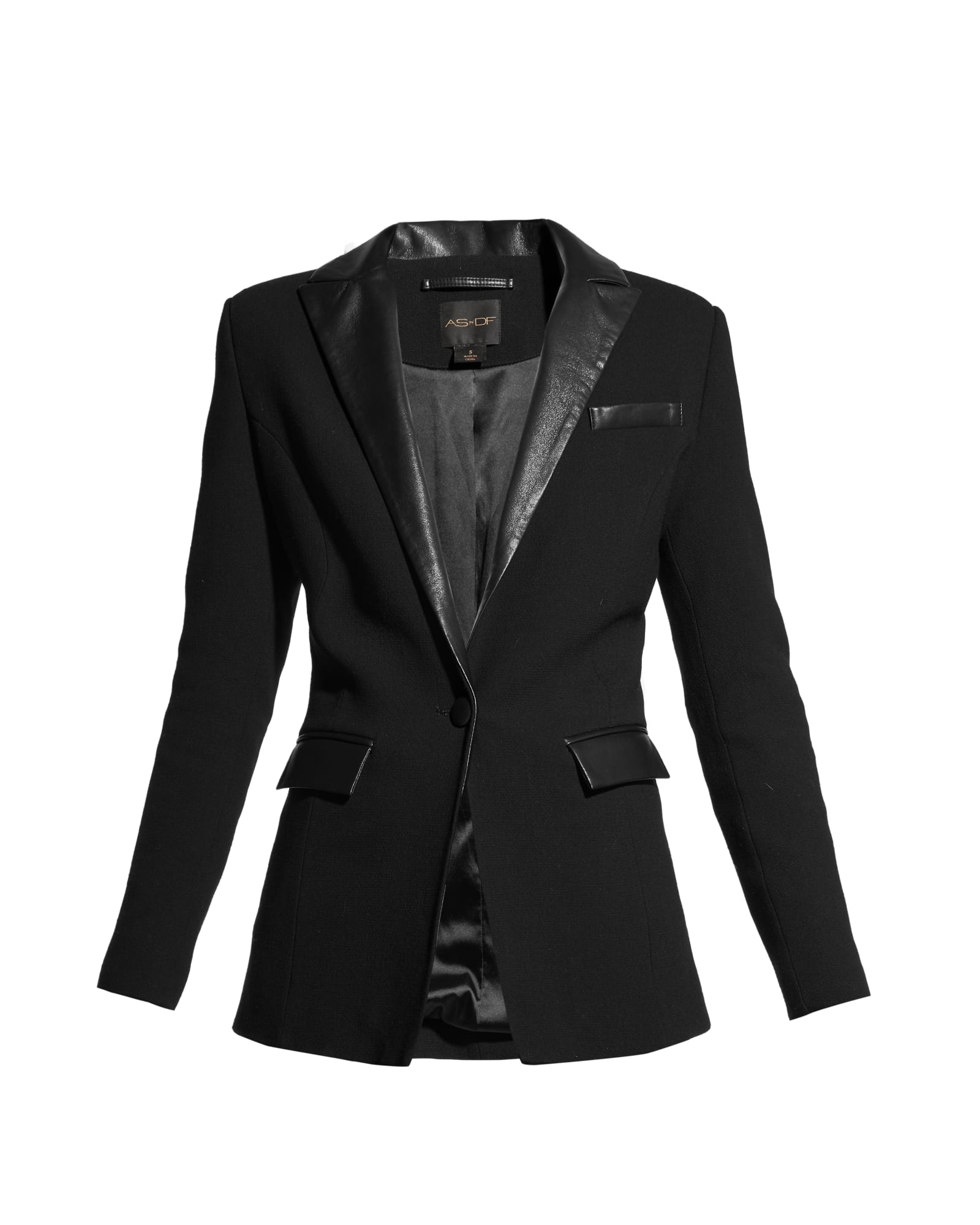 Rory Tuxedo Jacket | Black