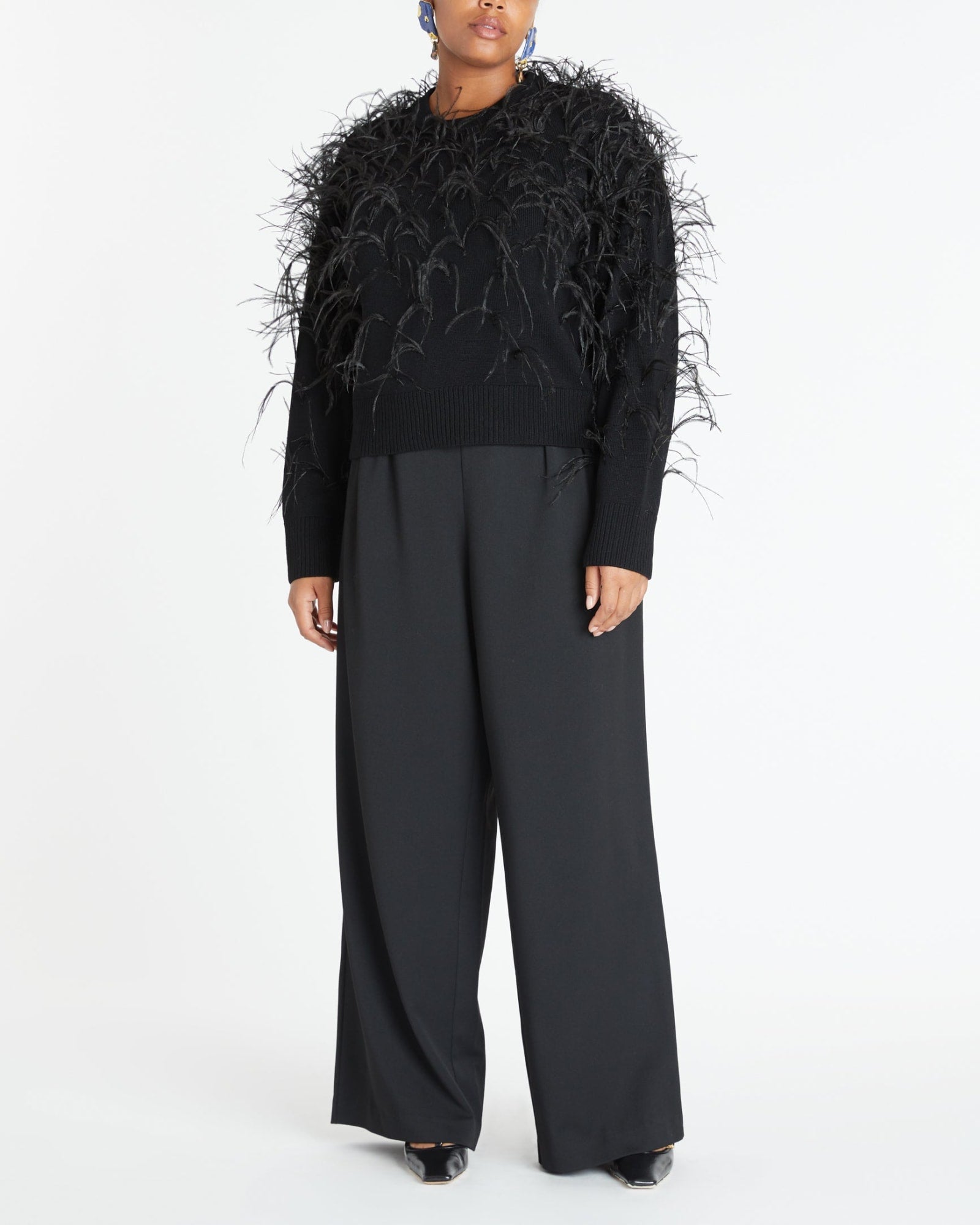 Lexia Knit Sweater | Black