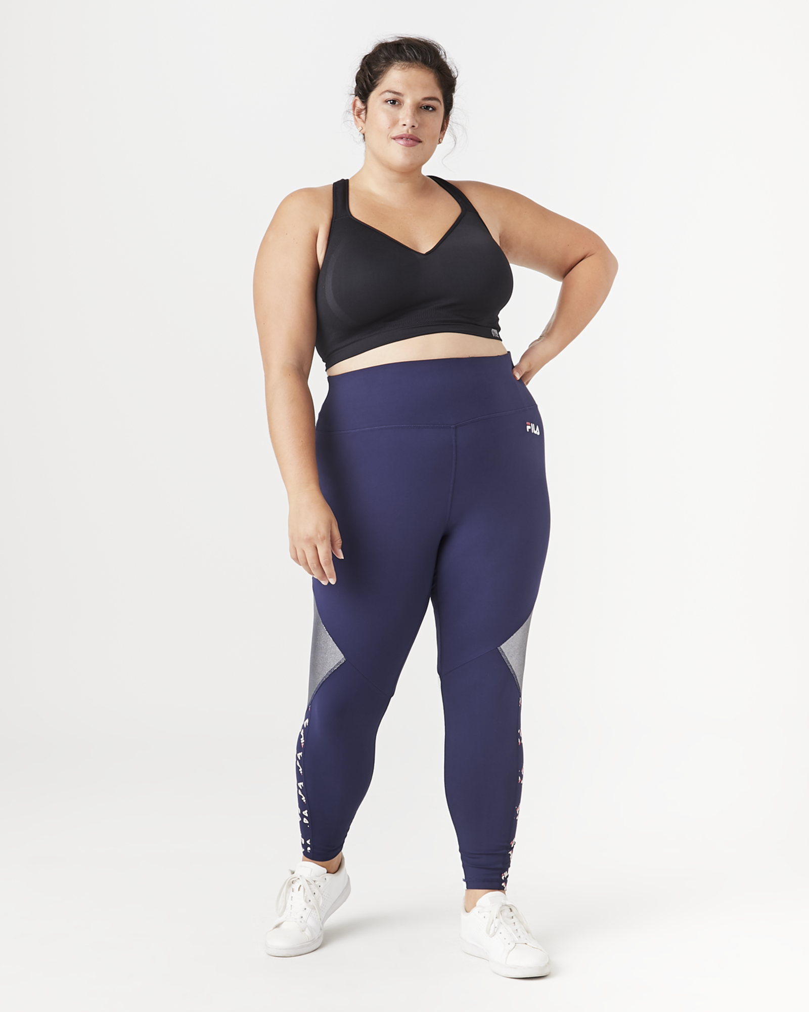 fila plus size leggings