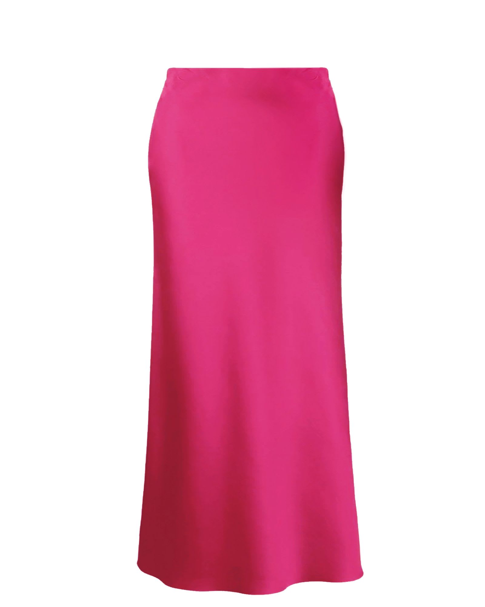 Eudora Maxi Bias Skirt in Pink | Pink