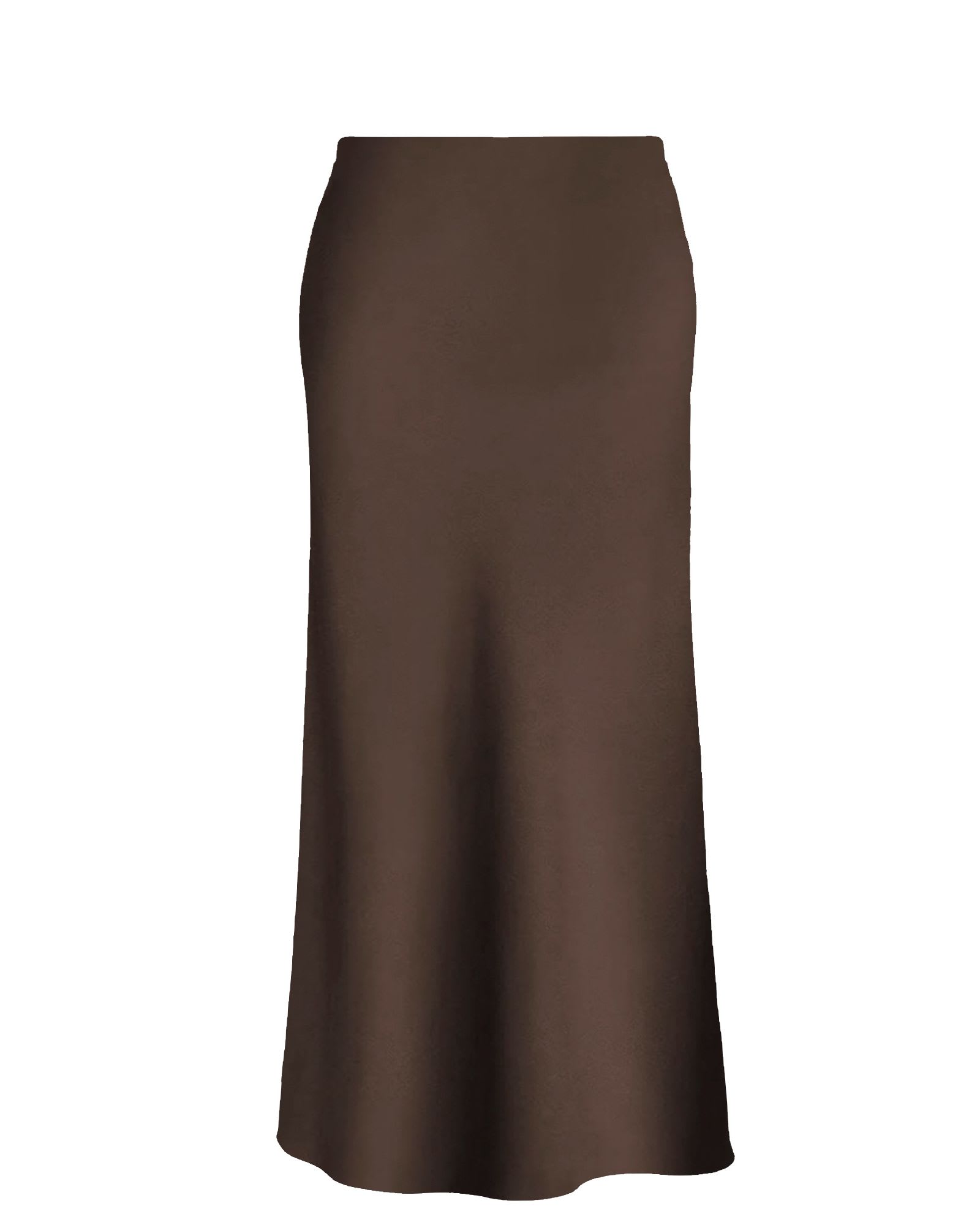 Eudora Maxi Bias Skirt in Brown | Brown