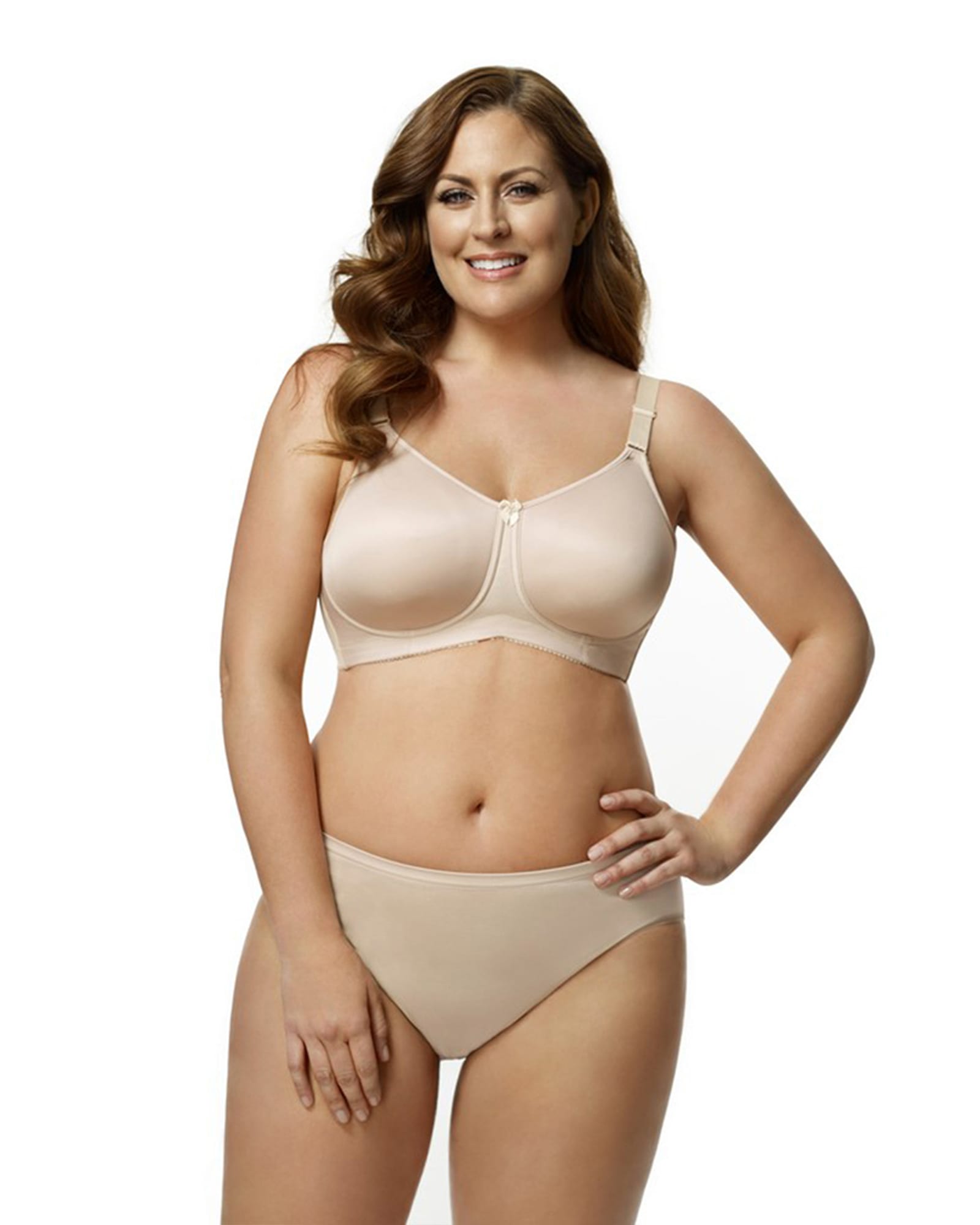 Womens Smoothing Underwired Moulded Nursing Bra, 34G, Nude