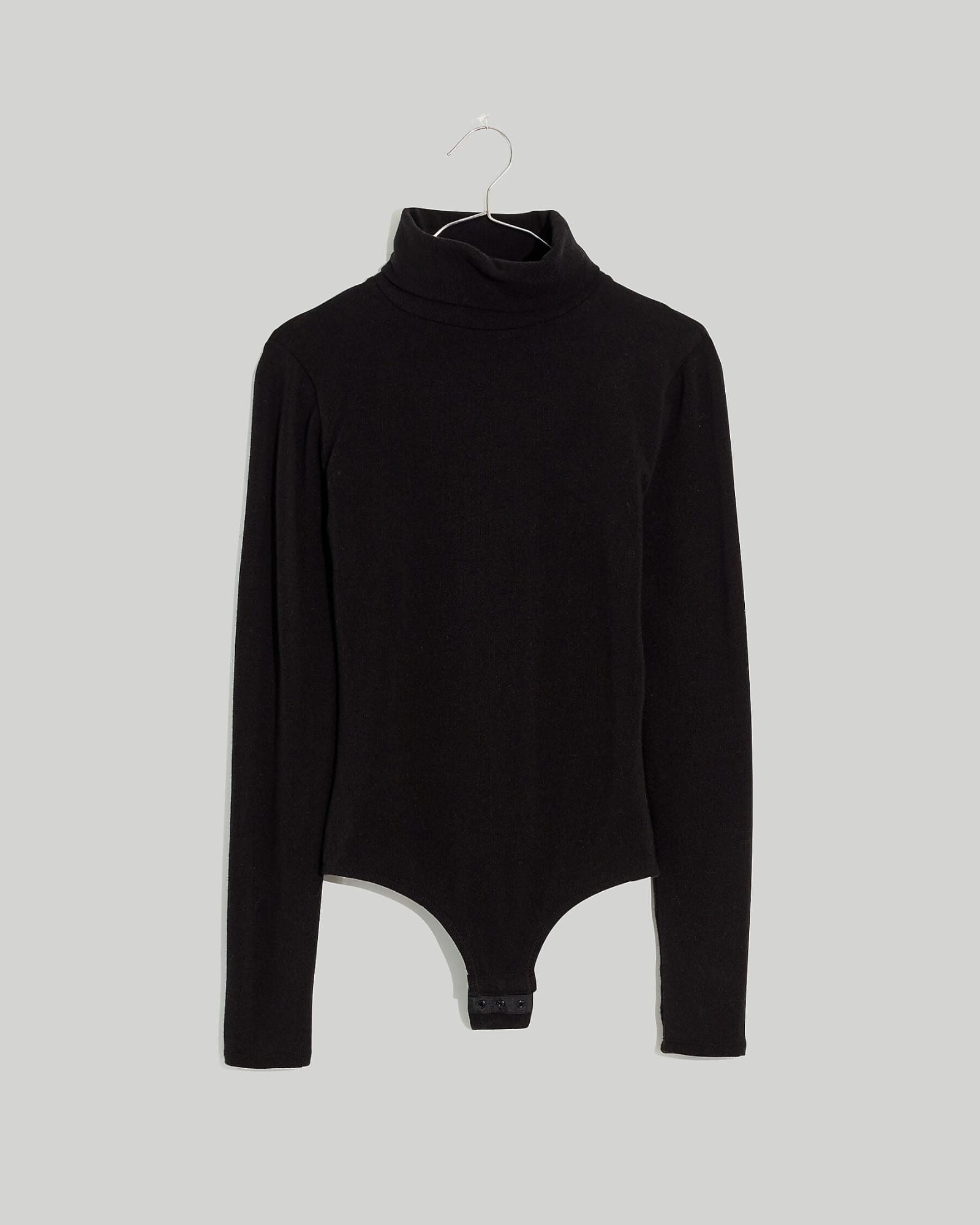 Mia Turtleneck Bodysuit | True Black