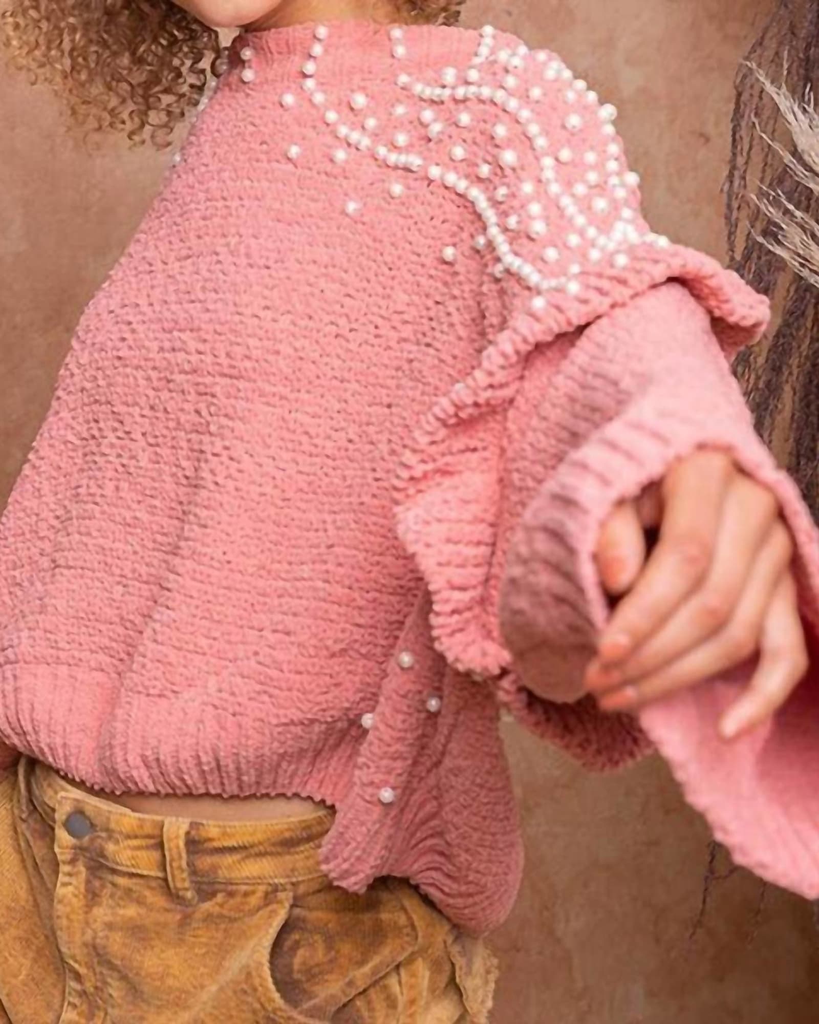 Details Matter Sweater in Pink | Pink