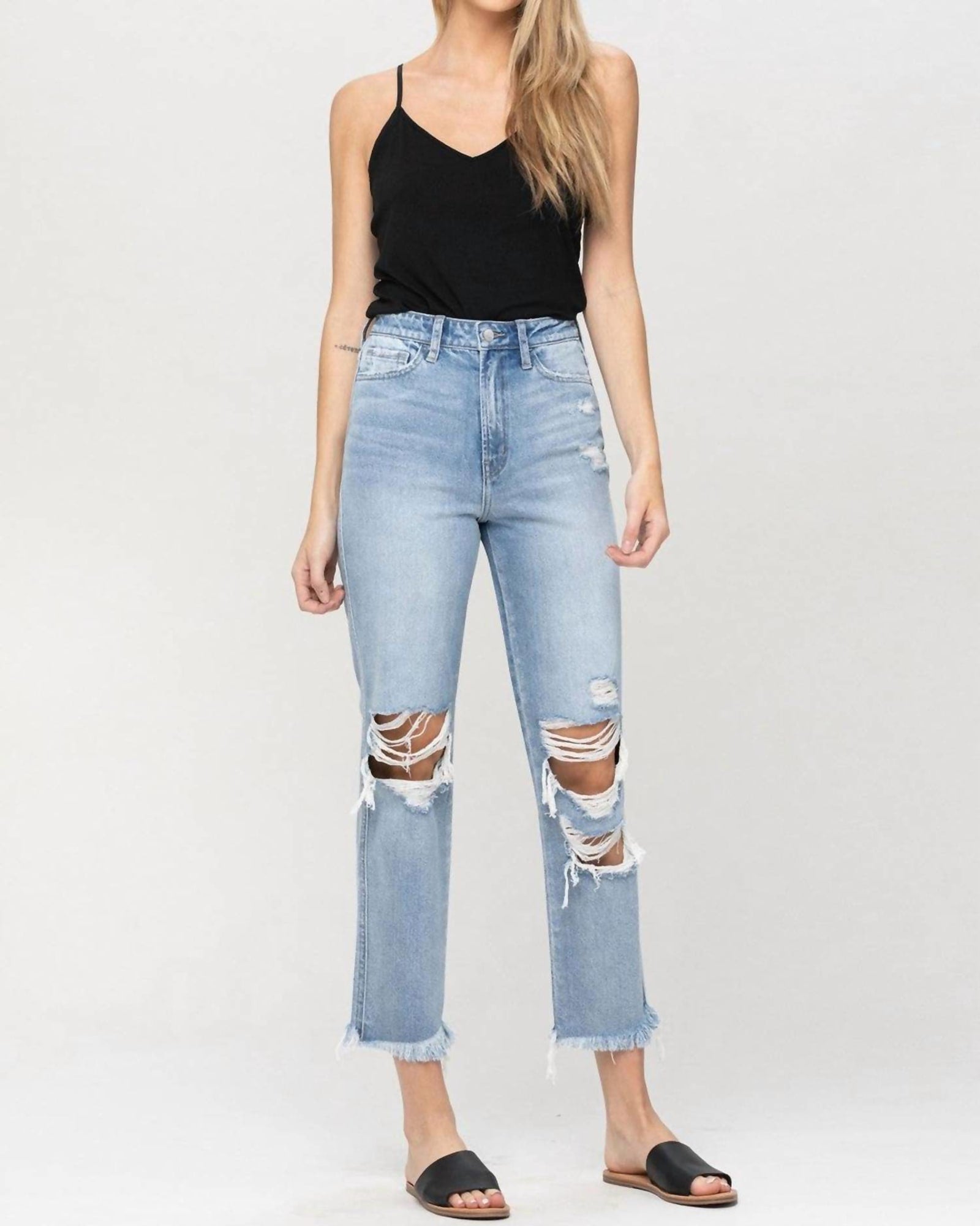 Paradise Super High Rise Jean in Light Wash | Light Wash
