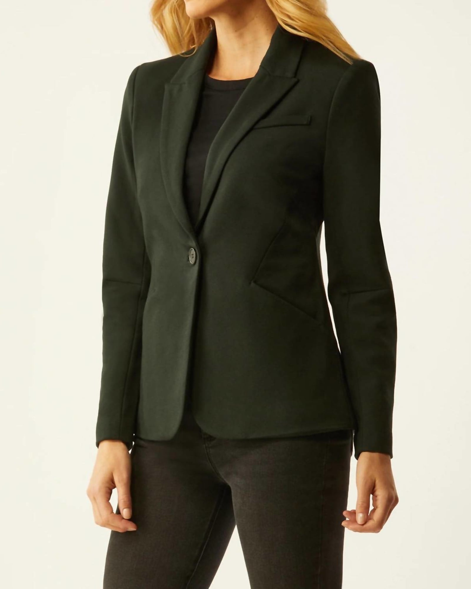 Shaped Blazer in Forest | Forest