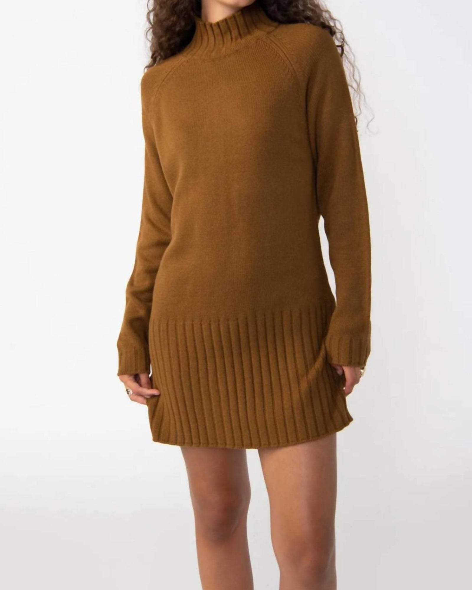 The Sweater Mini Dress in Spice | Spice