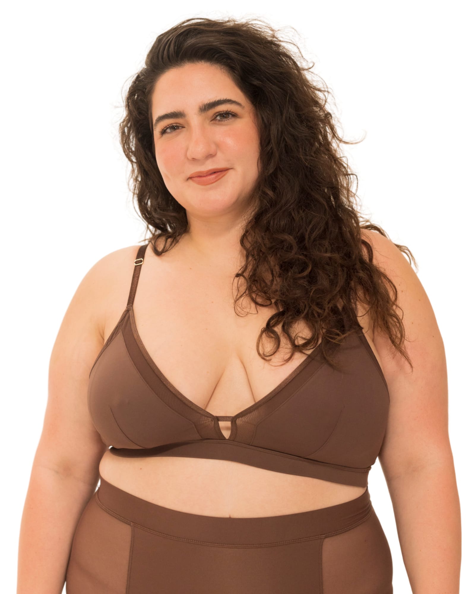 Glamorise Bramour Lexington Bralette In Cappuccino