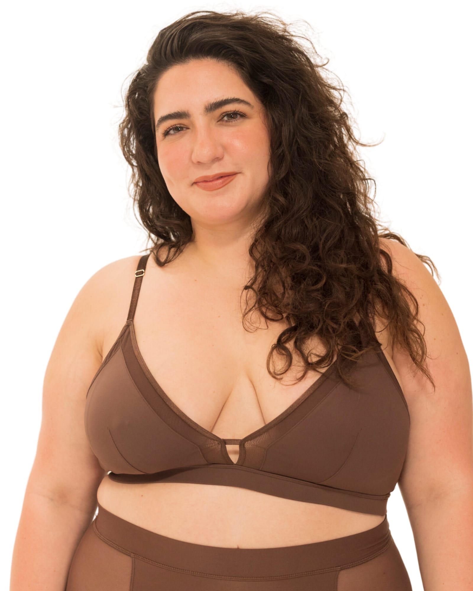 Women's The Natural 4002H Plus Size Low Back Bra Converters (Nude