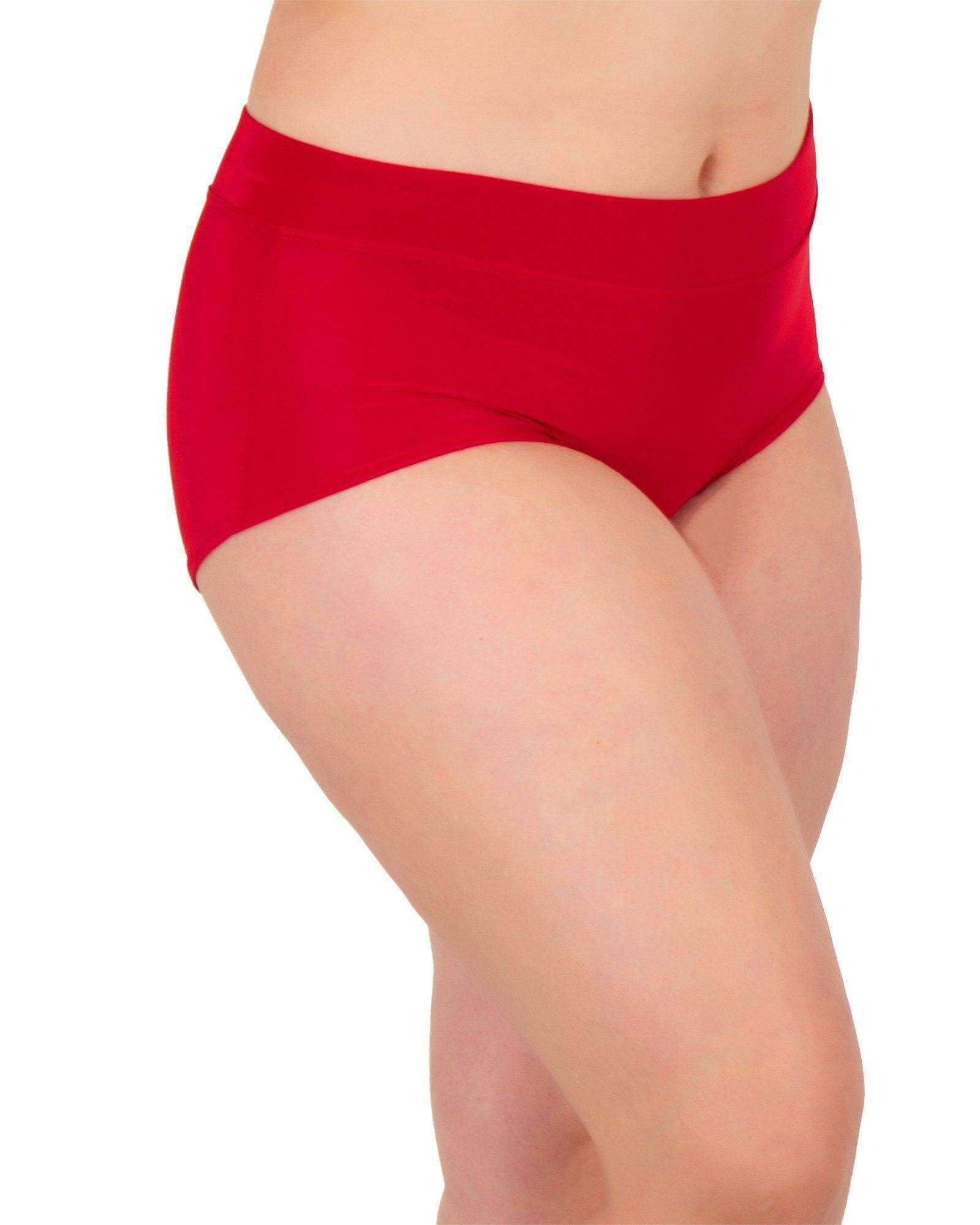 Moisture Wicking Brief Underwear | Red