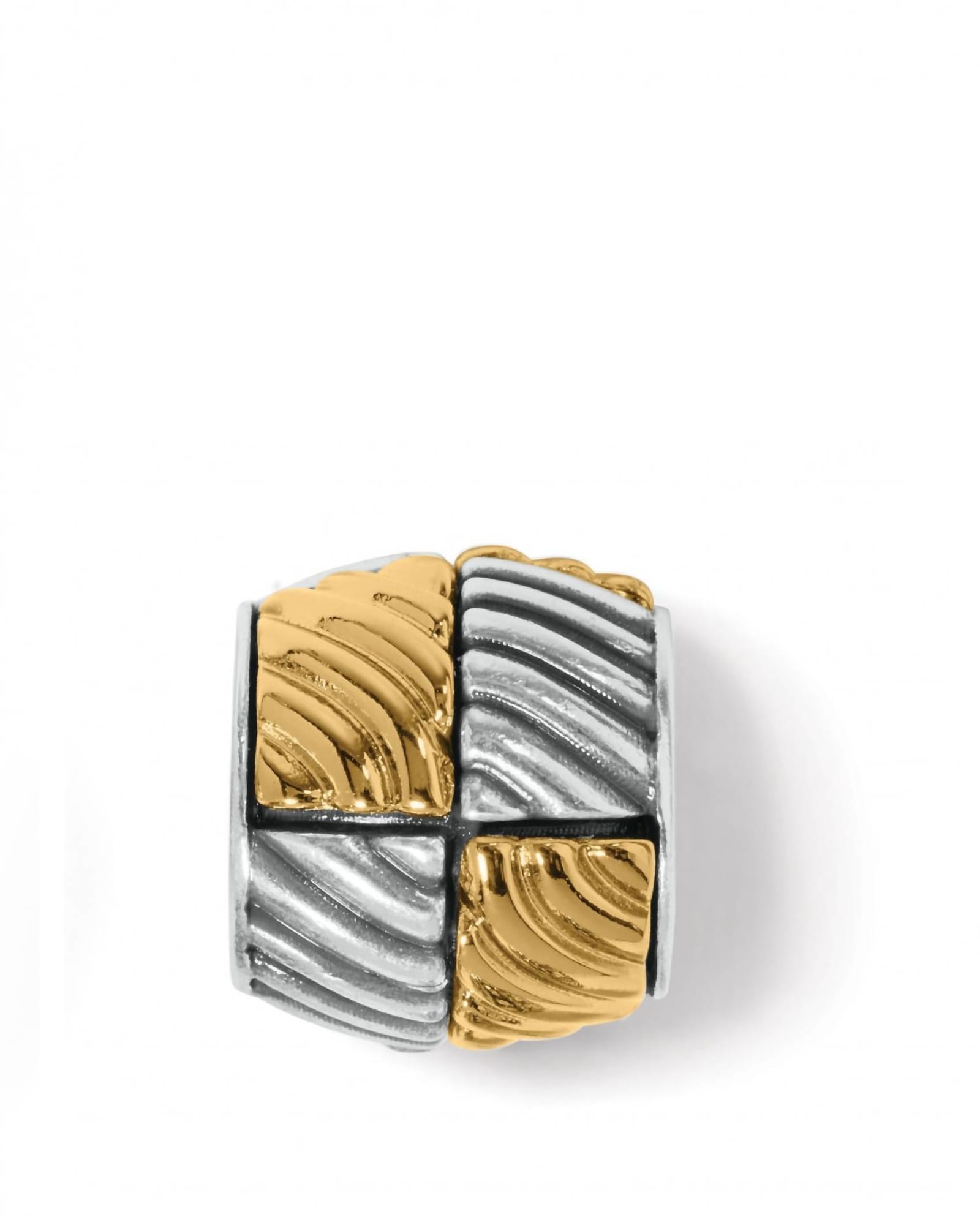 Checkmate Bead in Silver-Gold | Silver-Gold