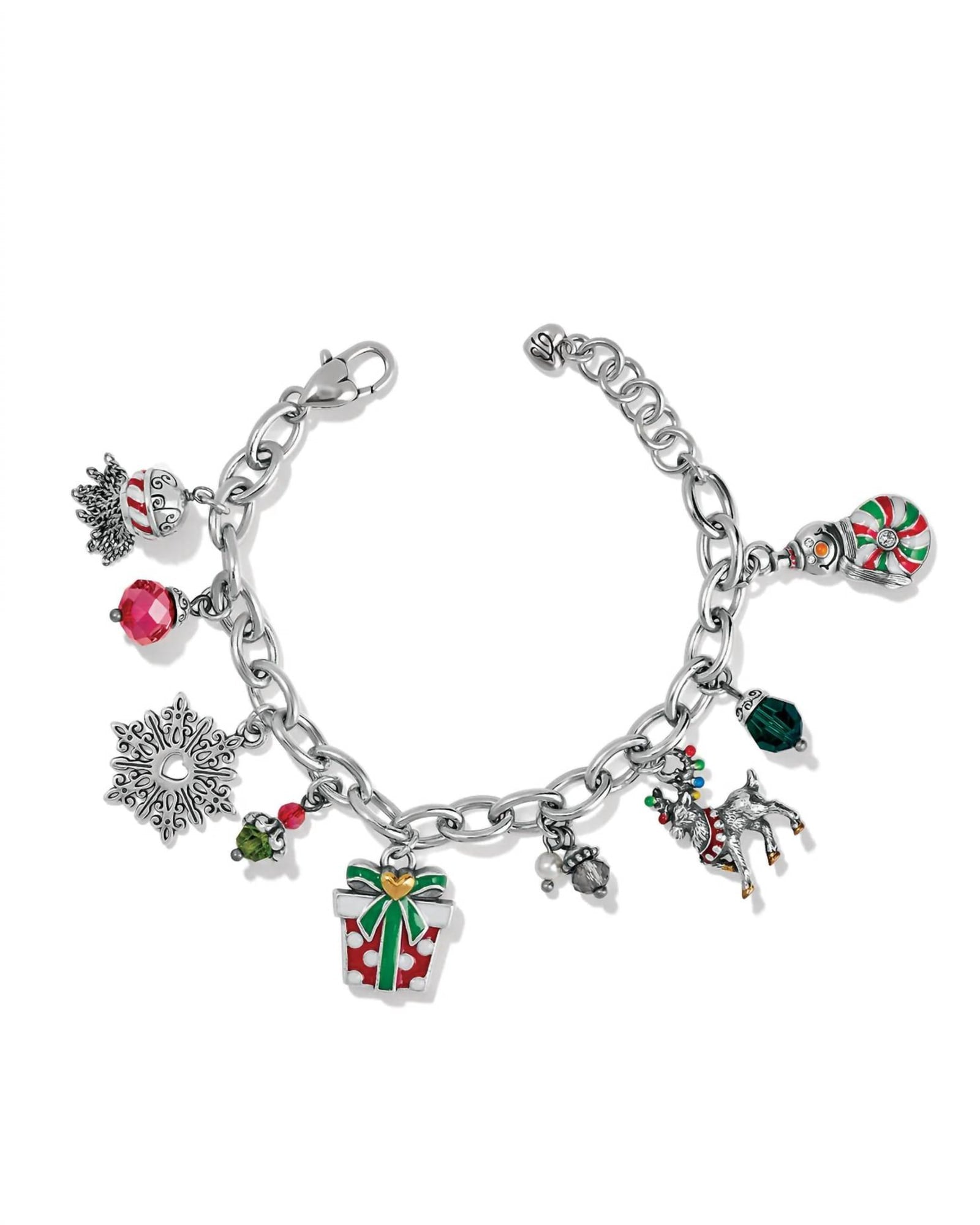 Very Merry Christmas Bracelet in Silver | Silver