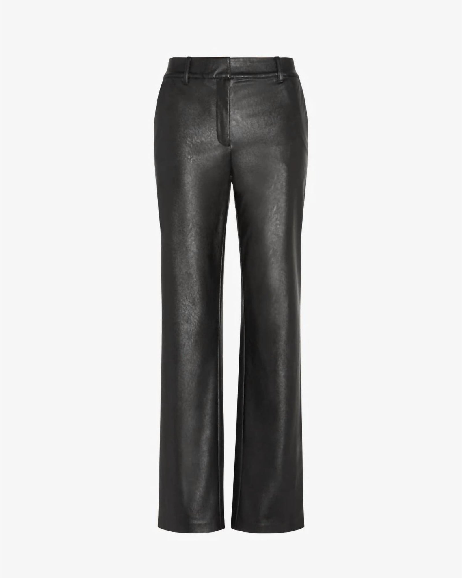 Faux Leather Pant in Black | Black